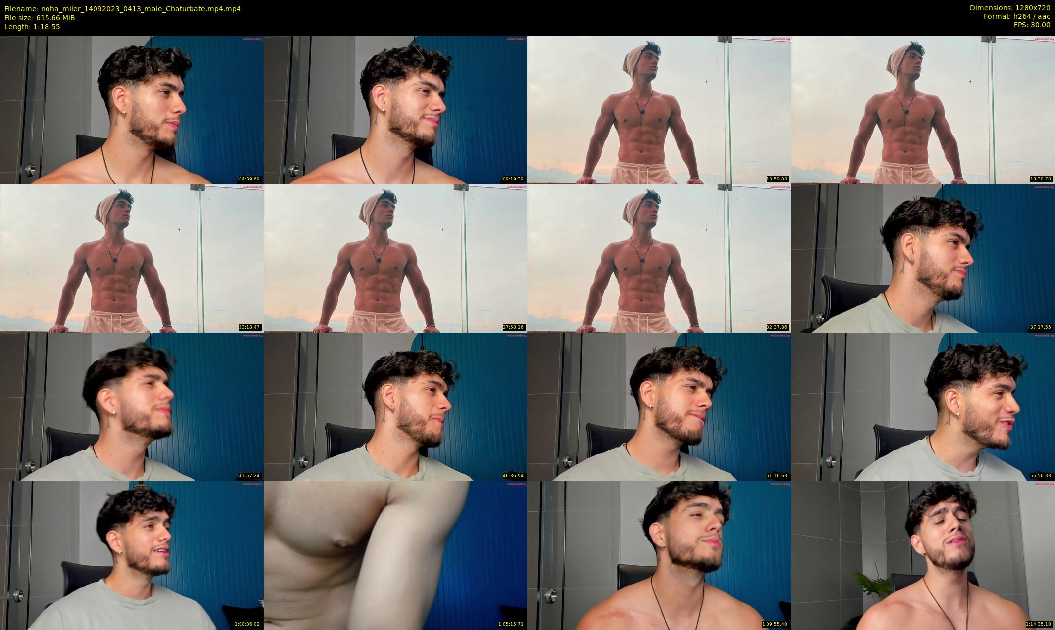 noha_miler — 79 minute Chaturbate male cam show recording, 720p, Sep 14, 2023