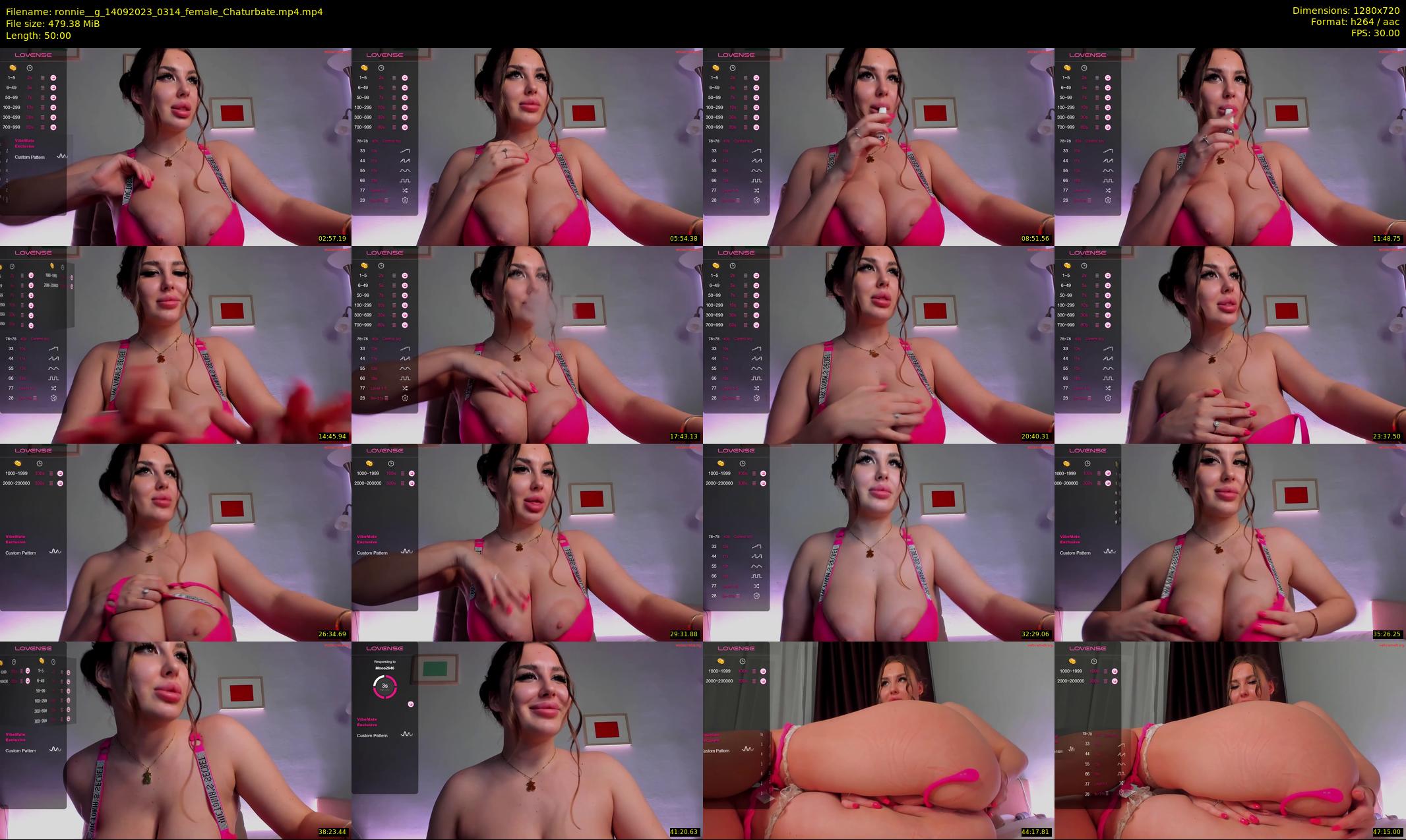 ronnie__g — 50 minute Chaturbate female cam show recording, 720p, Sep 14, 2023