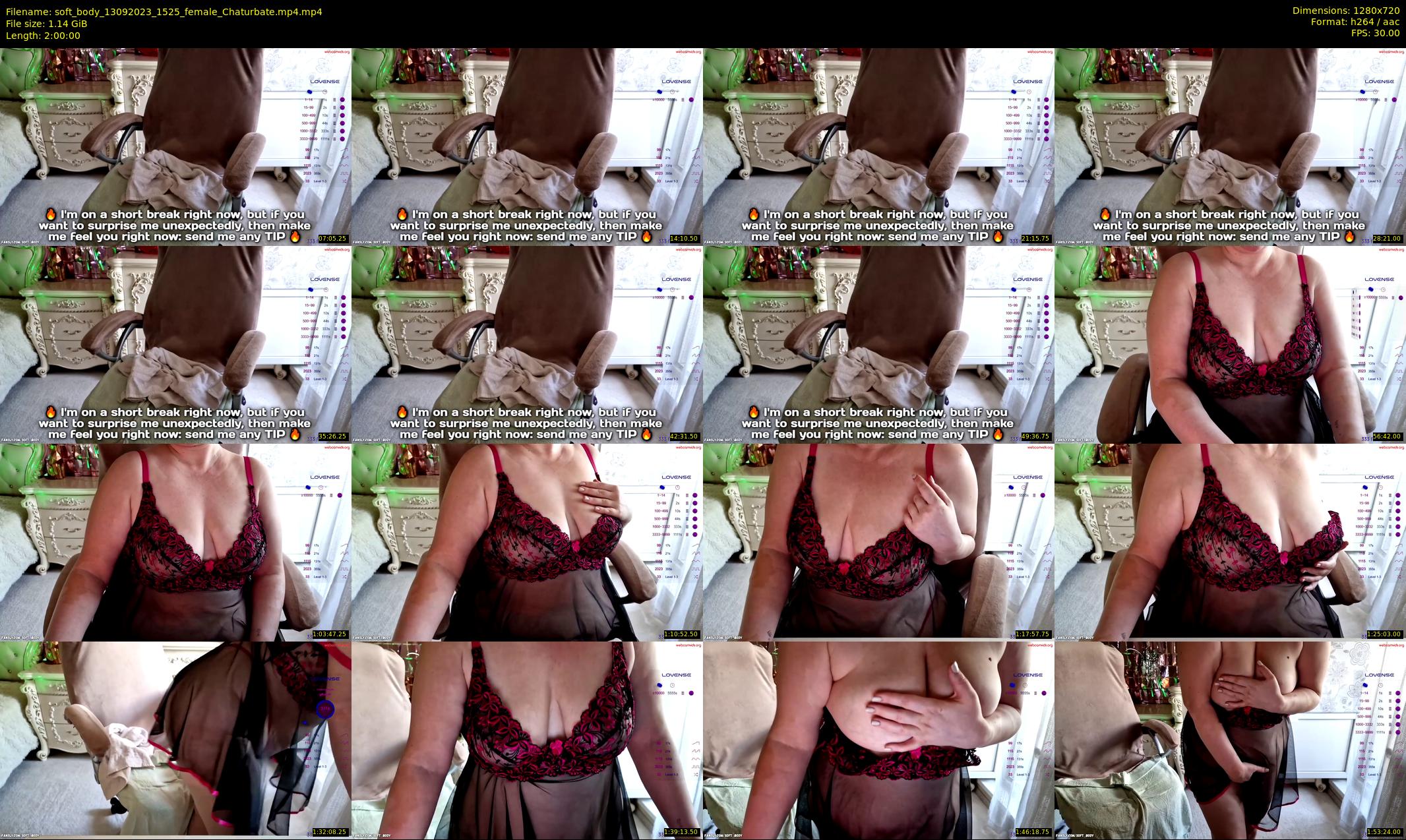 soft_body — 120 minute Chaturbate female cam show recording, 720p, Sep 13, 2023
