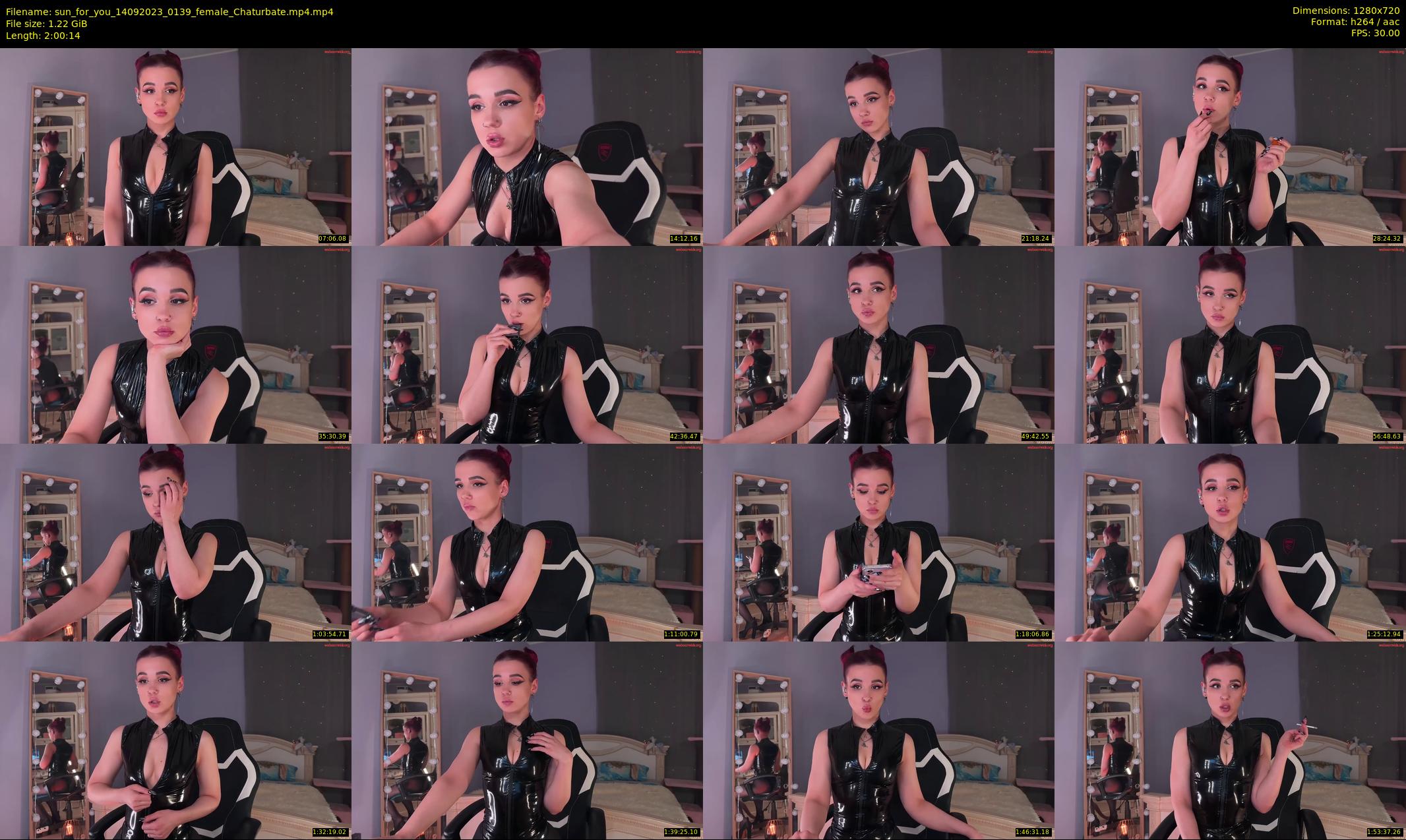 sun_for_you — 121 minute Chaturbate female cam show recording, 720p, Sep 14, 2023
