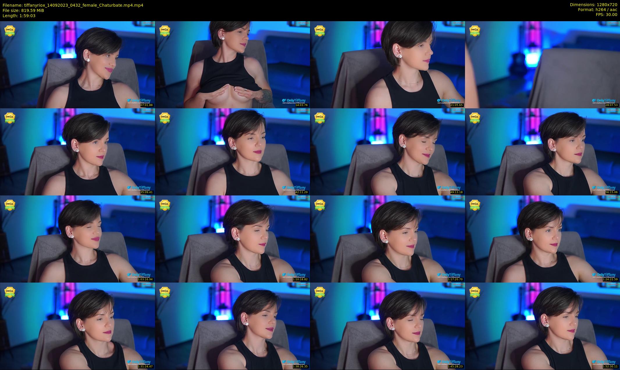 tiffanyriox — 120 minute Chaturbate female cam show recording, 720p, Sep 14, 2023