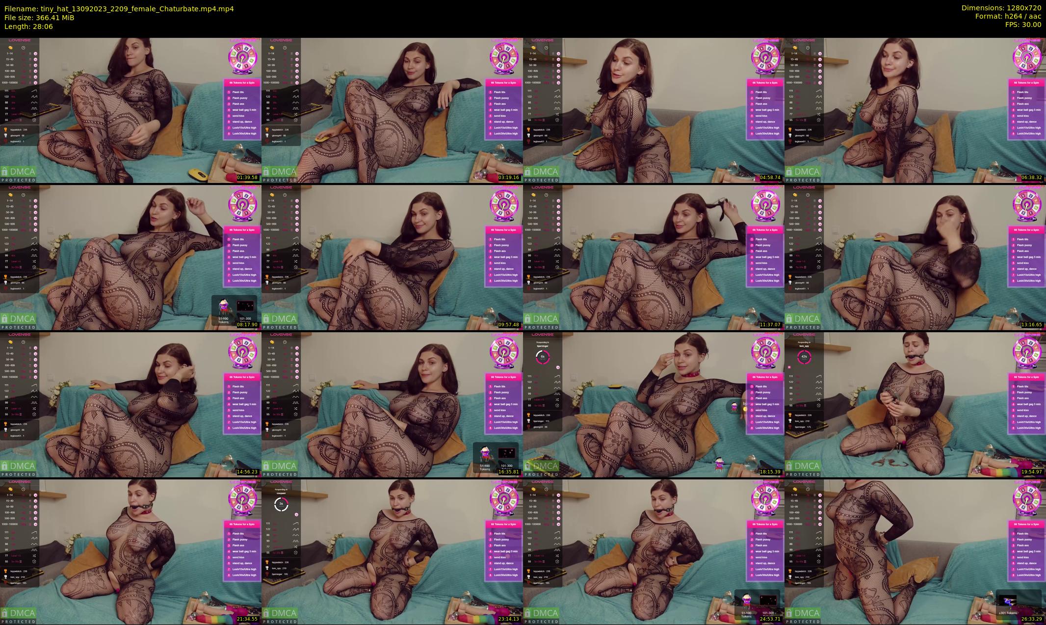 tiny_hat — 29 minute Chaturbate female cam show recording, 720p, Sep 13, 2023