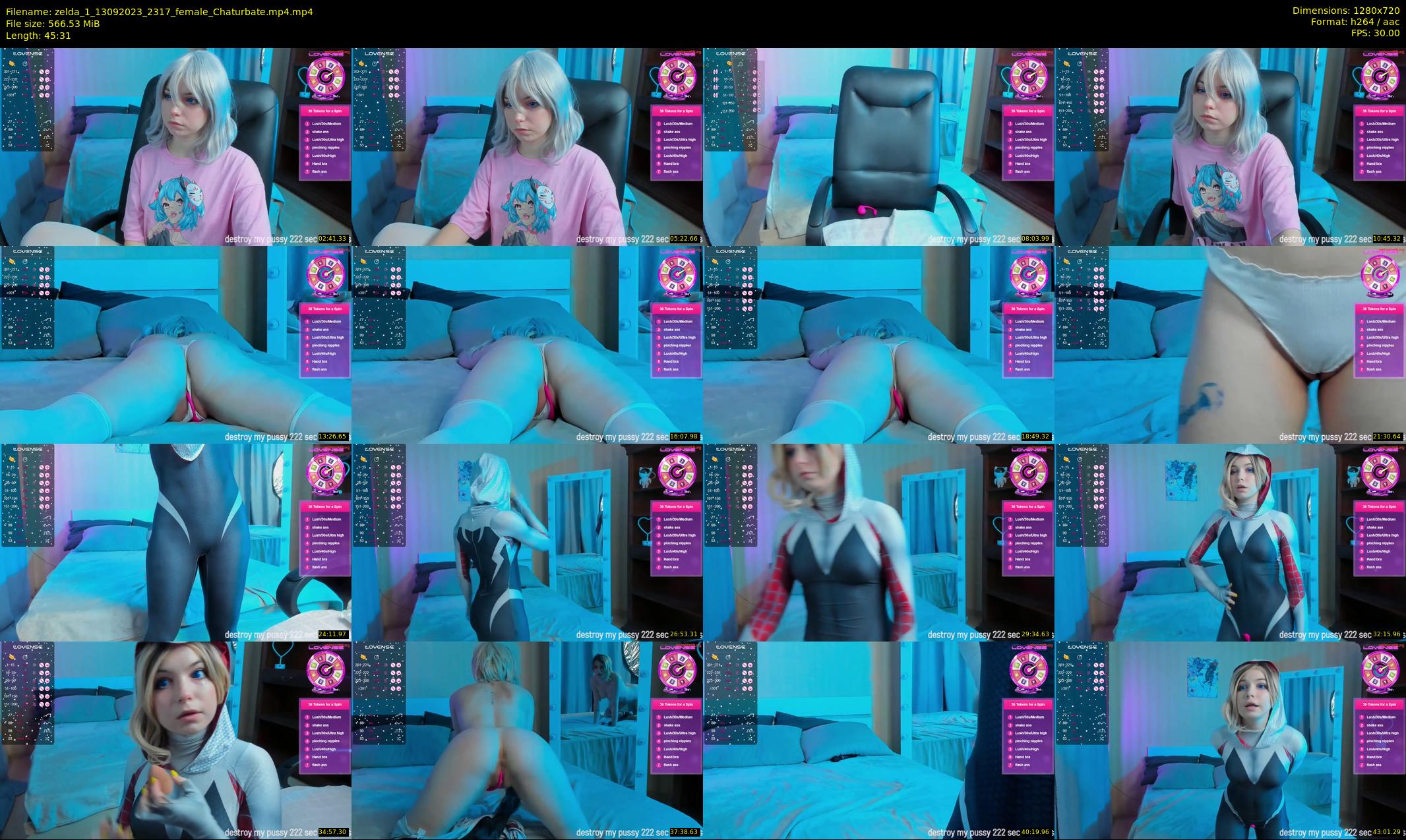 zelda_1 — 46 minute Chaturbate female cam show recording, 720p, Sep 13, 2023