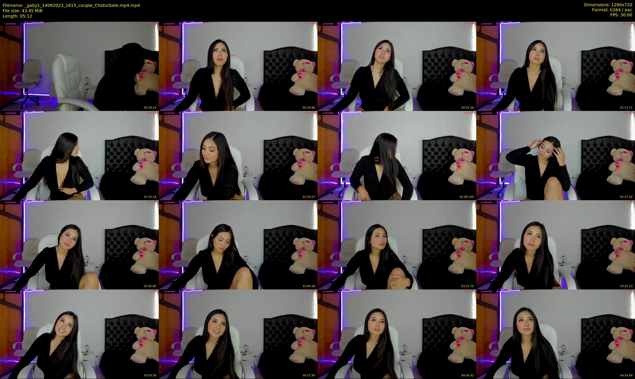 _gaby1 — 6 minute Chaturbate female cam show recording, 720p, Sep 14, 2023