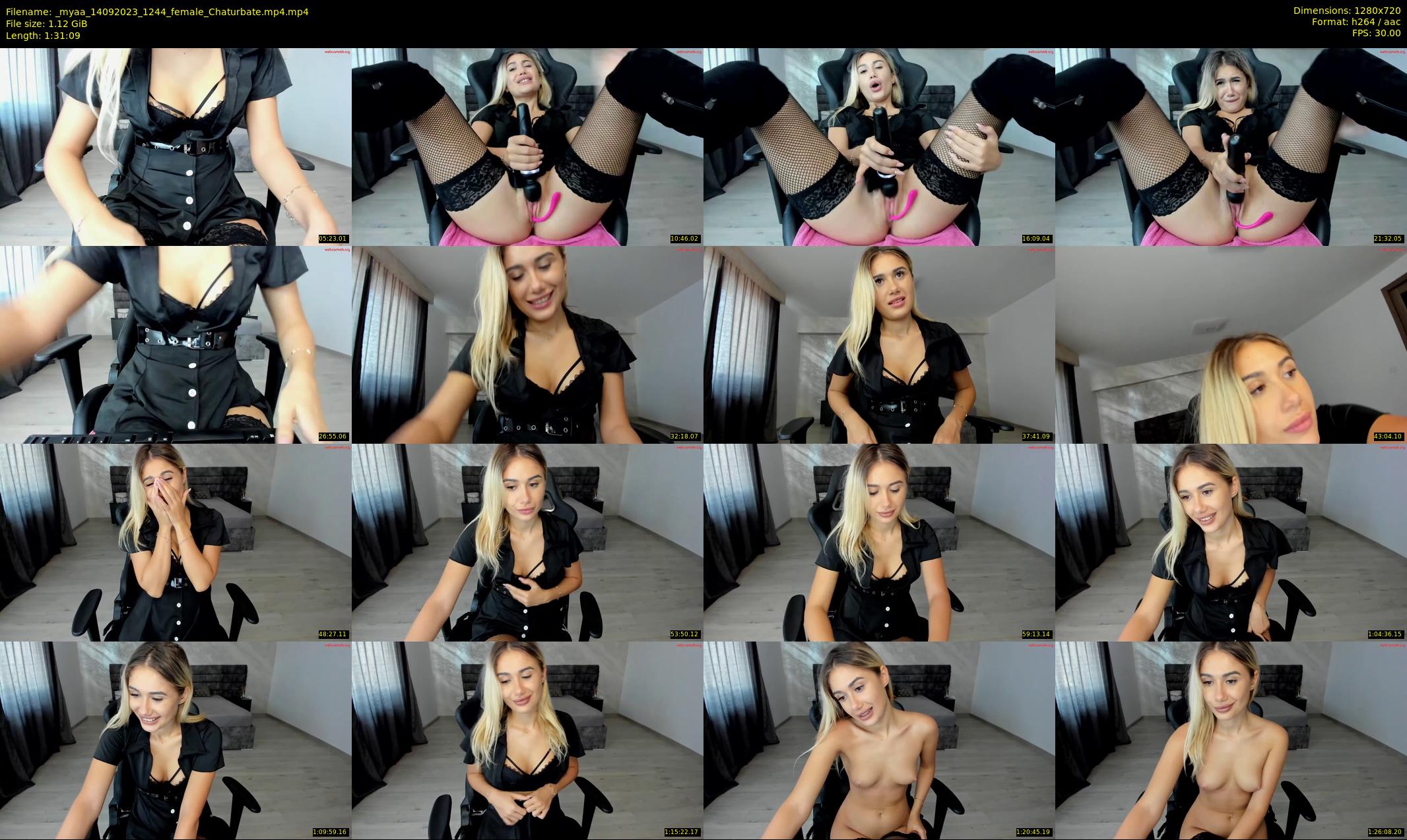 _myaa — 92 minute Chaturbate female cam show recording, 720p, Sep 14, 2023