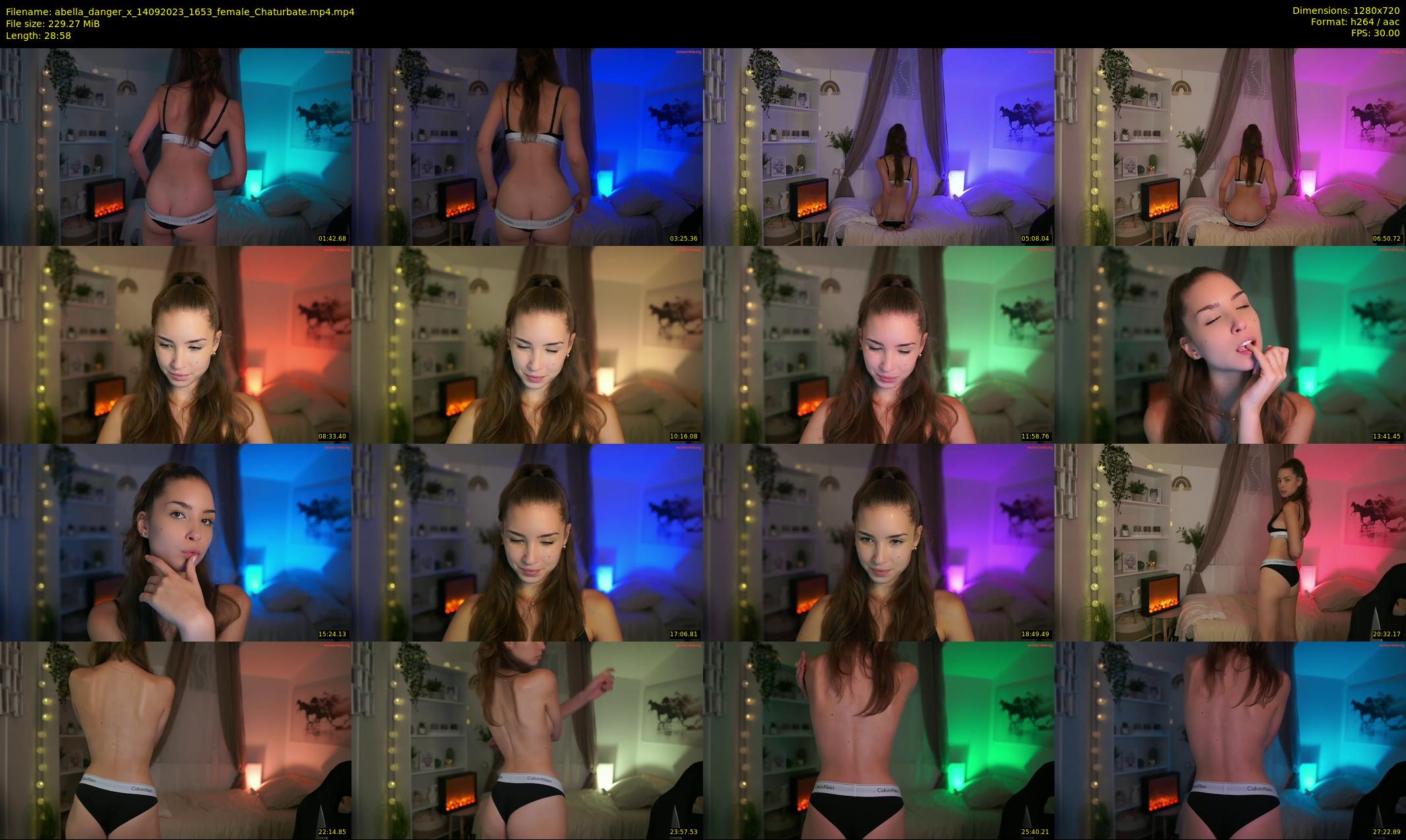 abella_danger_x — 29 minute Chaturbate female cam show recording, 720p, Sep 14, 2023