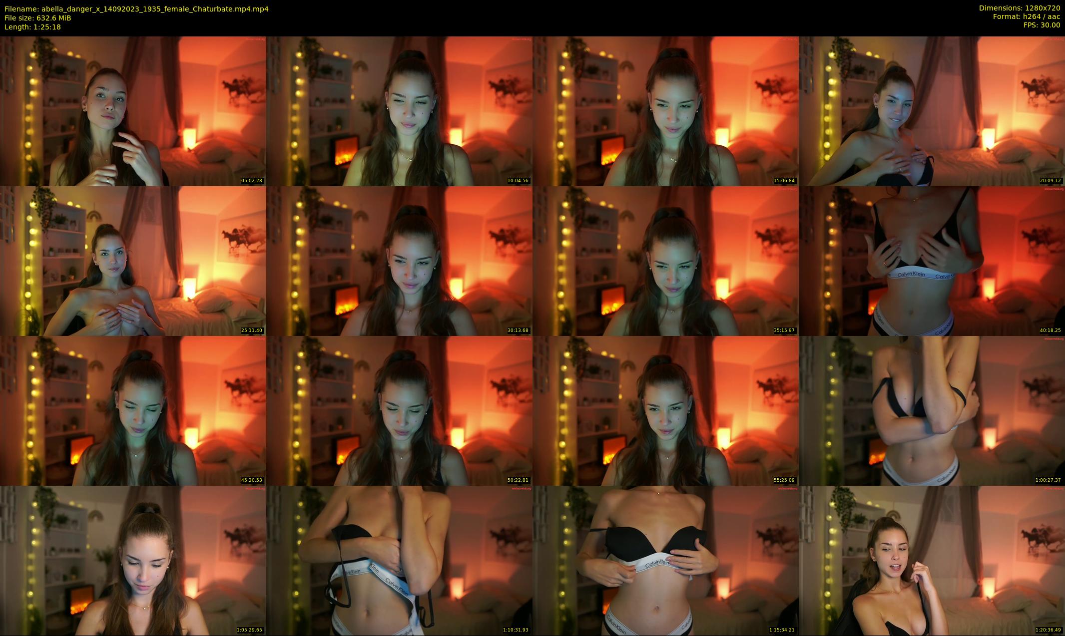 abella_danger_x — 86 minute Chaturbate female cam show recording, 720p, Sep 14, 2023