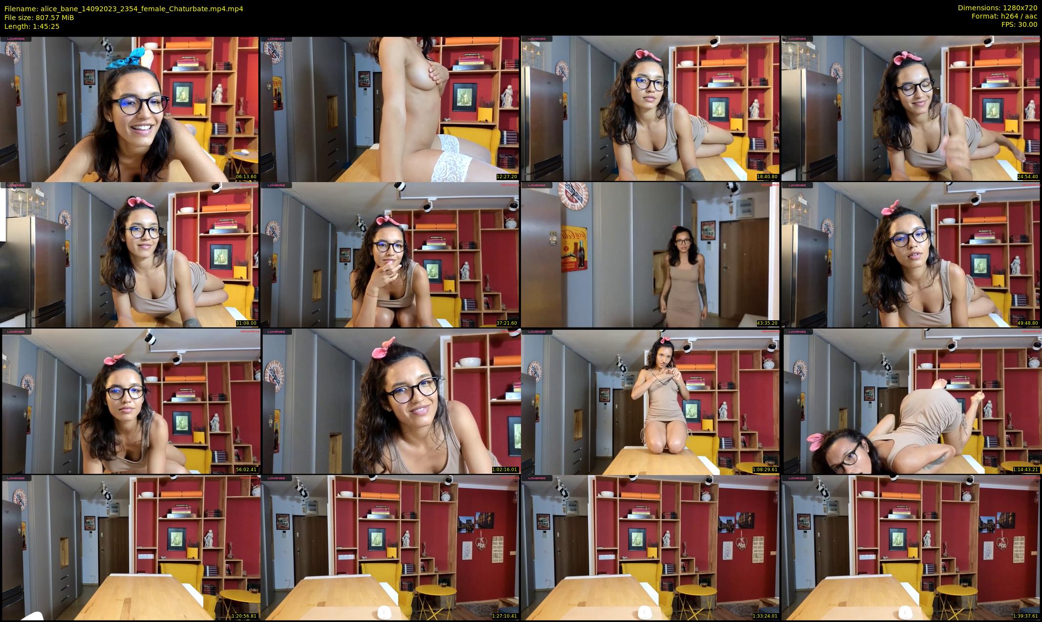 alice_bane — 106 minute Chaturbate female cam show recording, 720p, Sep 14, 2023