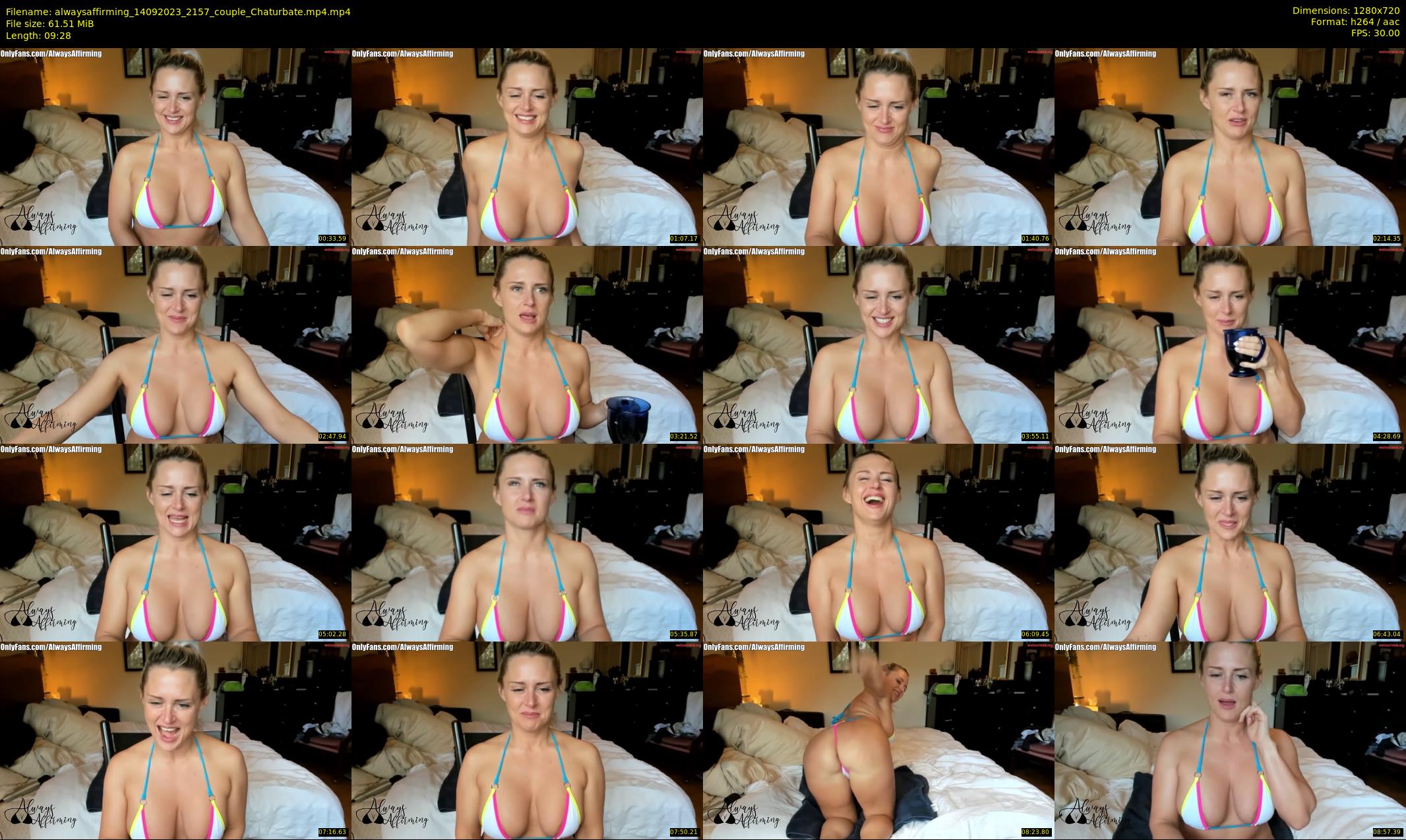 alwaysaffirming — 10 minute Chaturbate couple cam show recording, 720p, Sep 14, 2023