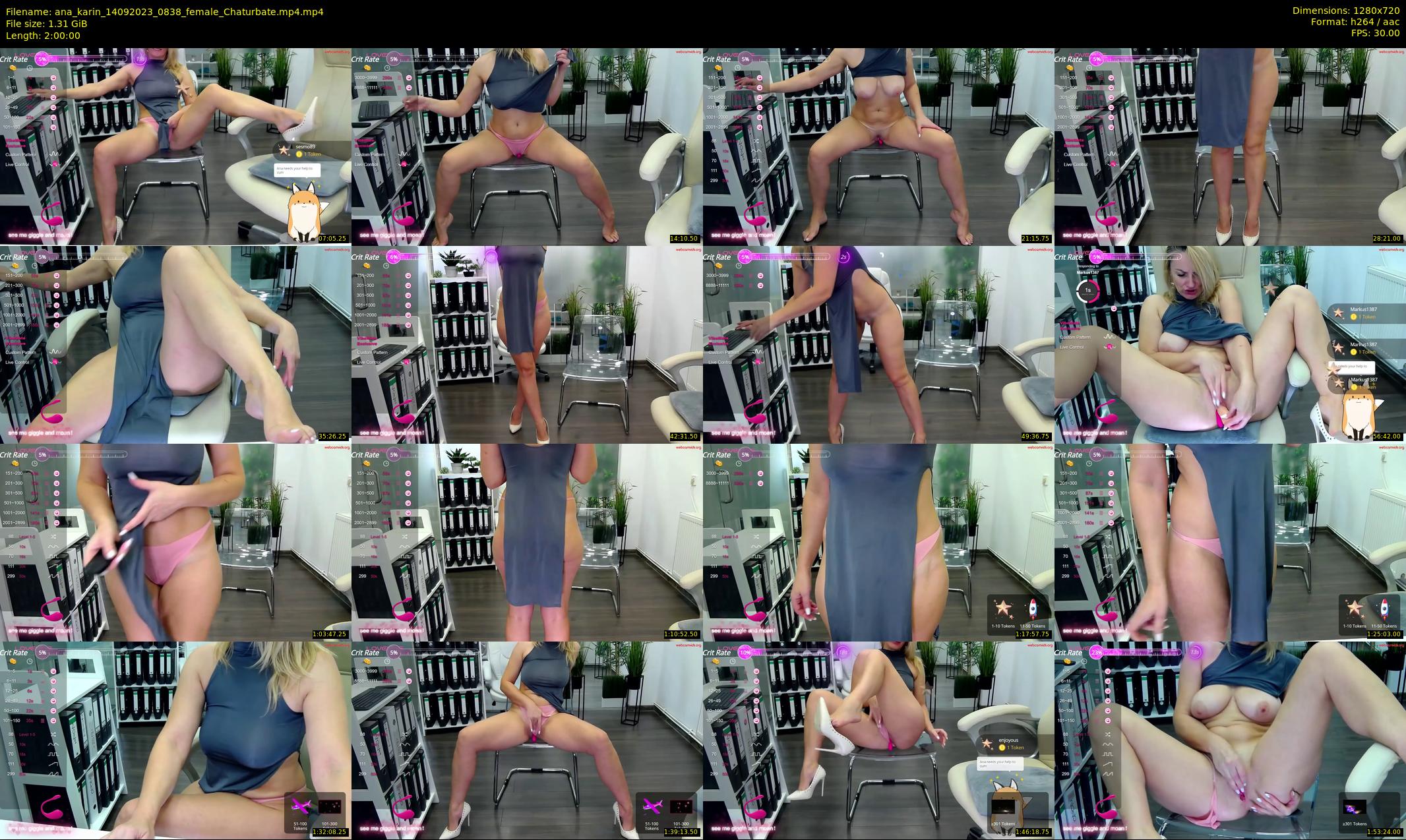 ana_karin — 120 minute Chaturbate female cam show recording, 720p, Sep 14, 2023