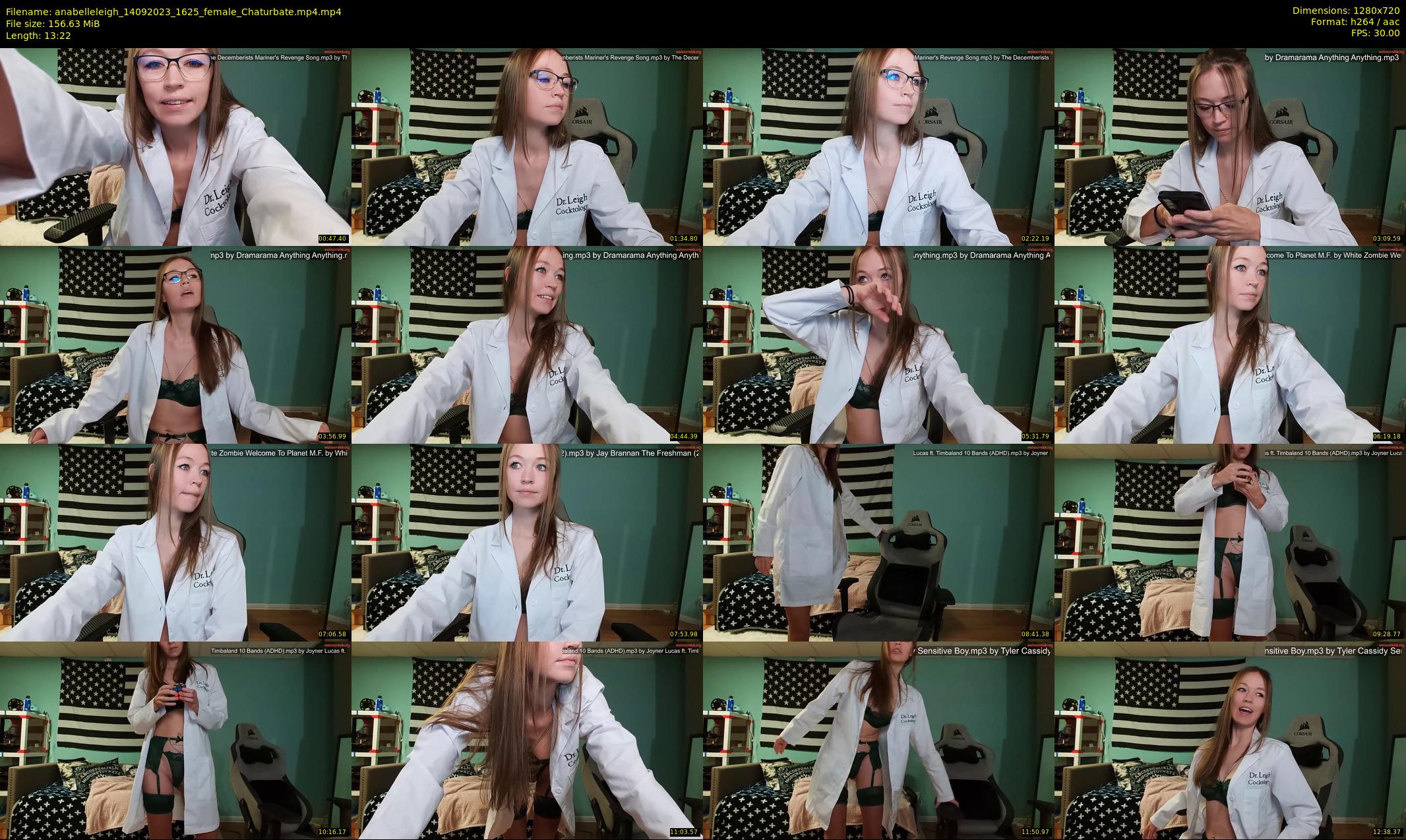anabelleleigh — 14 minute Chaturbate female cam show recording, 720p, Sep 14, 2023