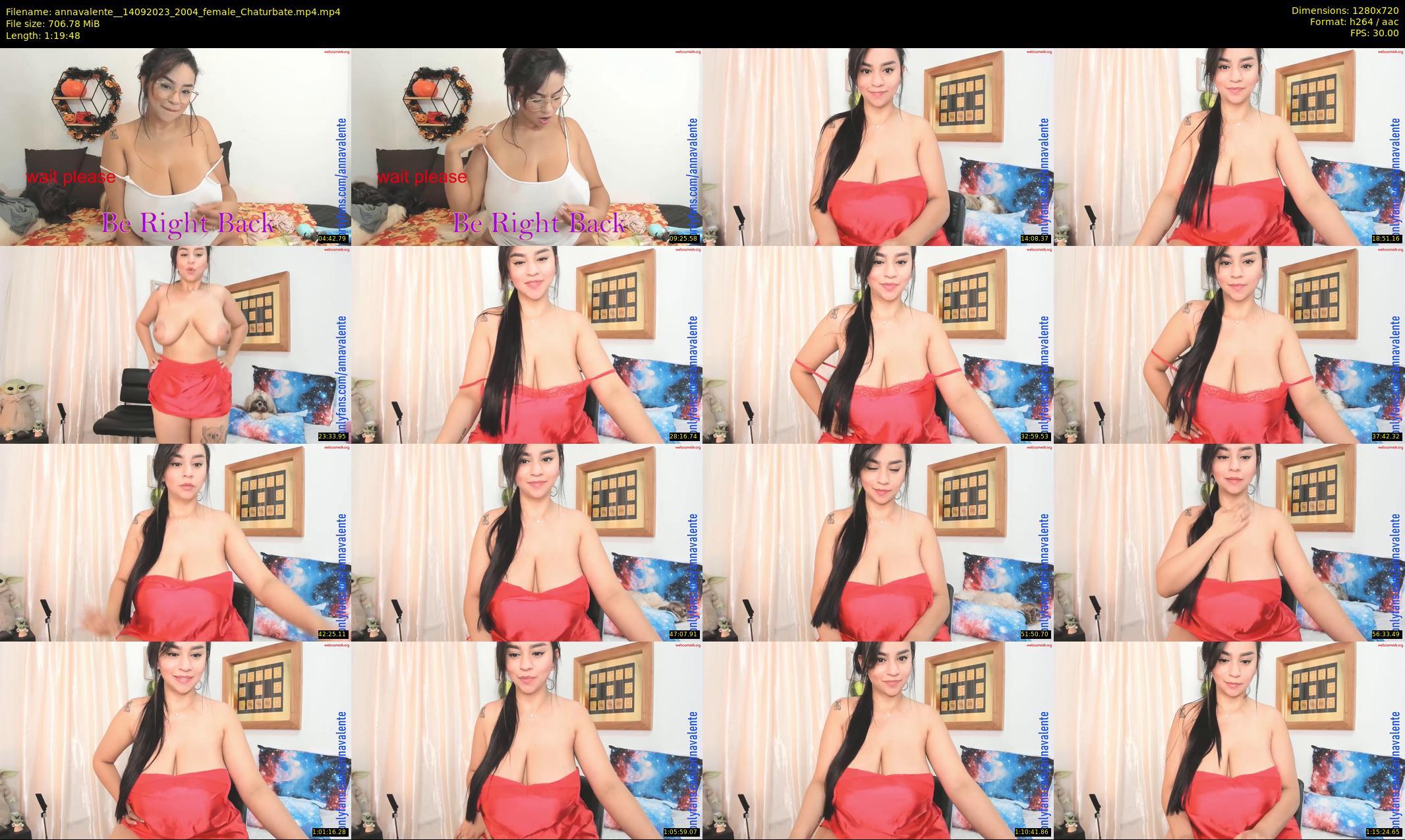 annavalente_ — 80 minute Chaturbate female cam show recording, 720p, Sep 14, 2023