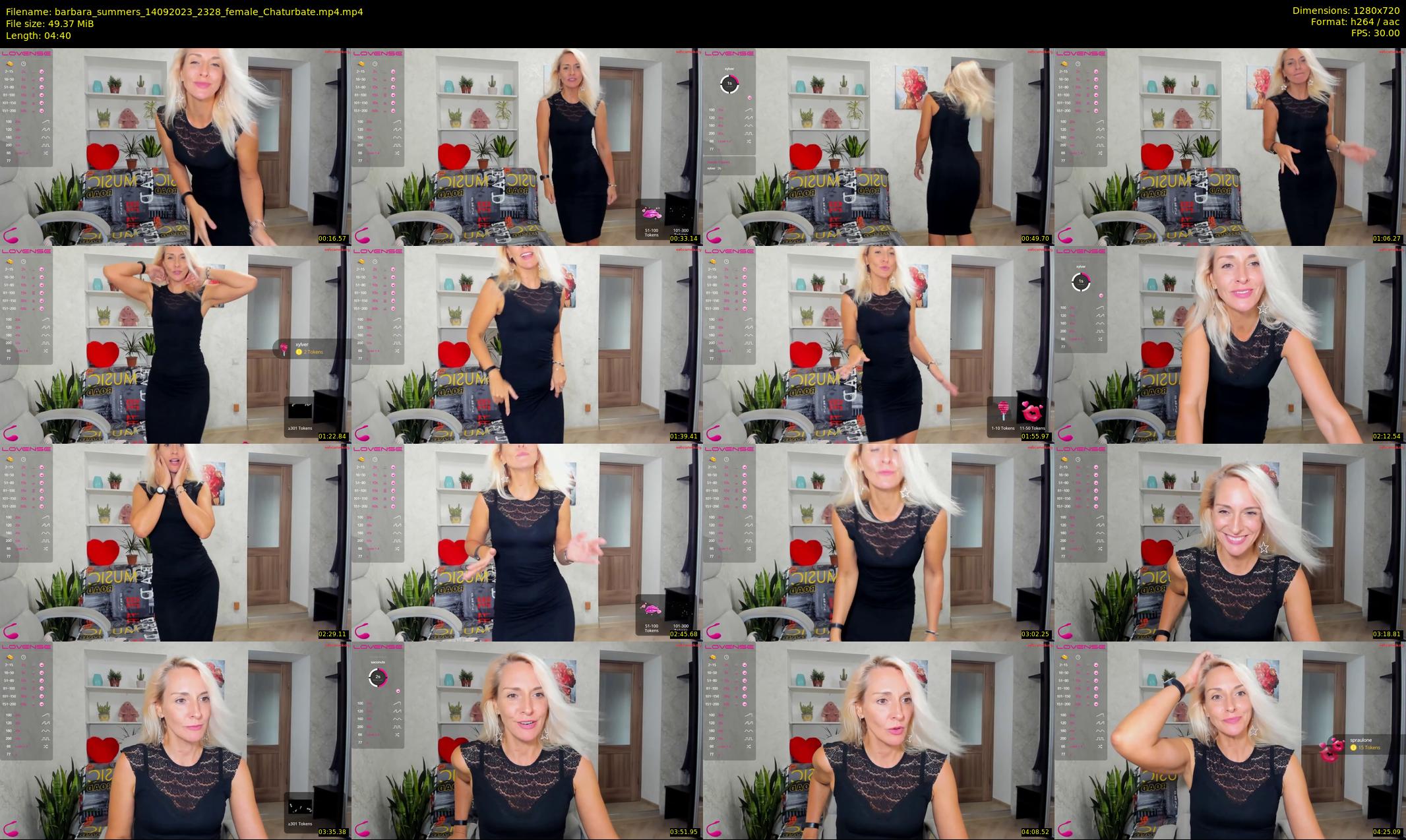 barbara_summers — 5 minute Chaturbate female cam show recording, 720p, Sep 14, 2023