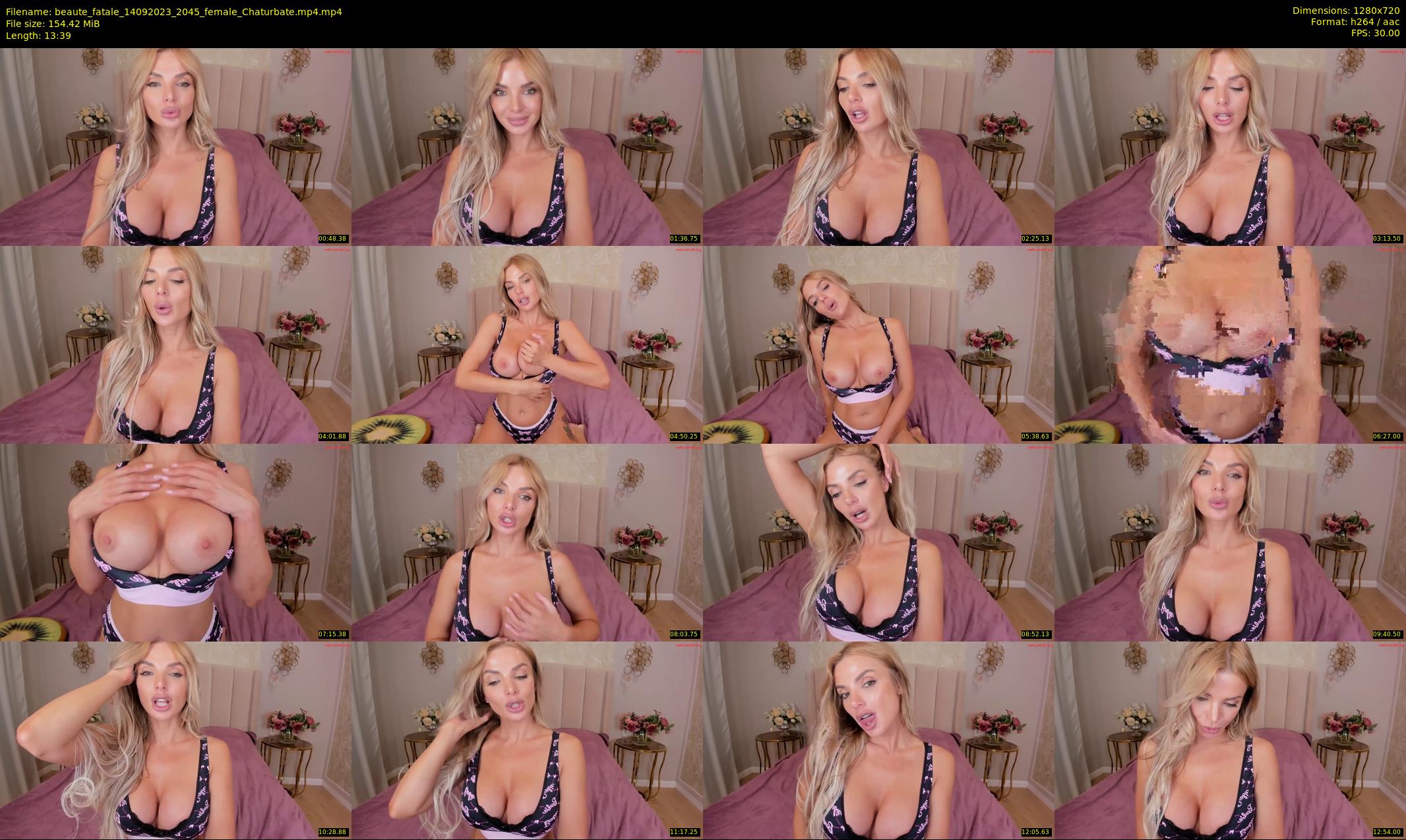 beaute_fatale — 14 minute Chaturbate female cam show recording, 720p, Sep 14, 2023