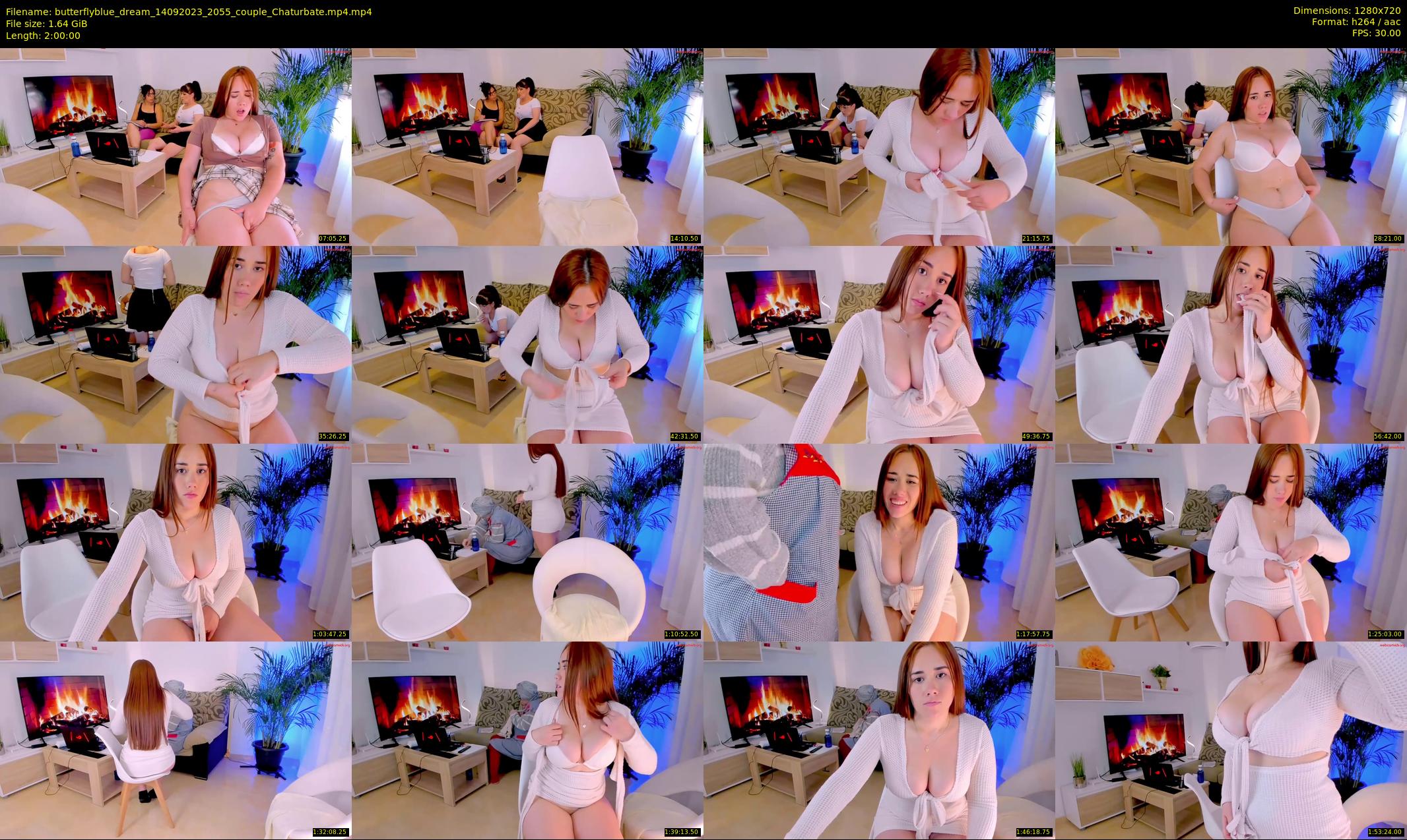 butterflyblue_dream — 120 minute Chaturbate couple cam show recording, 720p, Sep 14, 2023