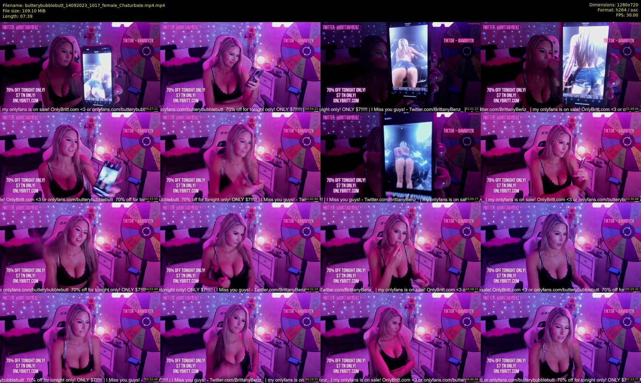 butterybubblebutt — 8 minute Chaturbate couple cam show recording, 720p, Sep 14, 2023