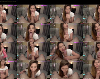 cutefacebigass — 25 minute Chaturbate couple cam show recording, 720p, Sep 15, 2023