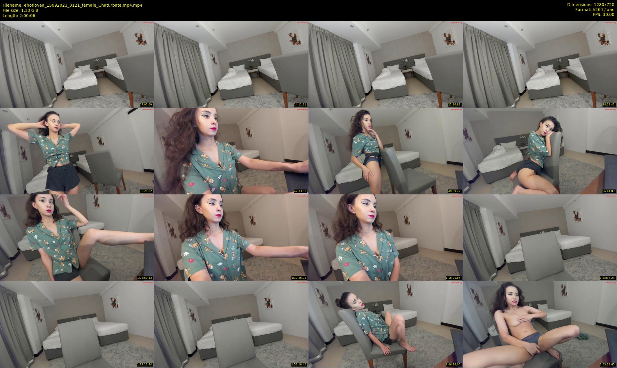 ehotlovea — 121 minute Chaturbate female cam show recording, 720p, Sep 15, 2023