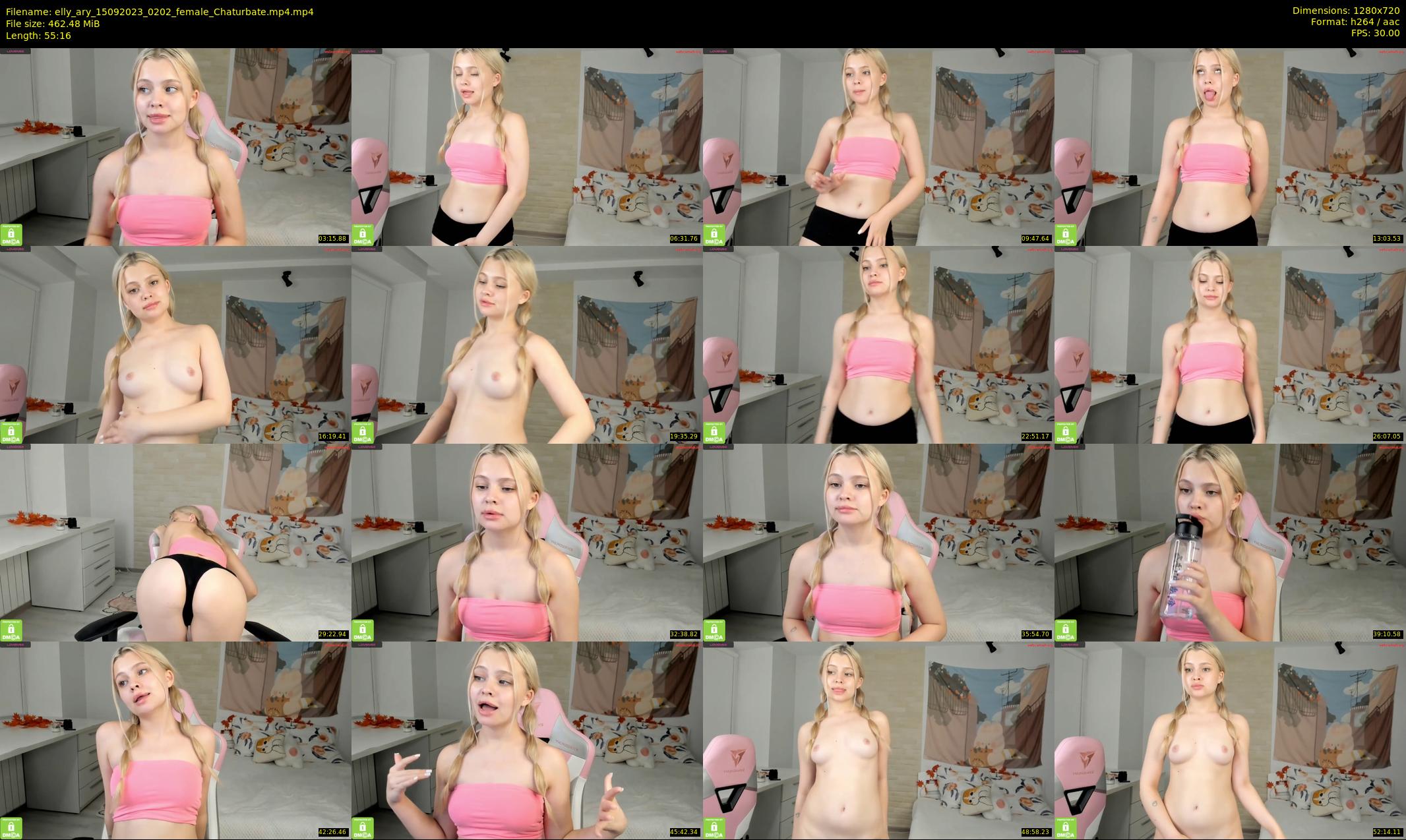 elly_ary — 56 minute Chaturbate female cam show recording, 720p, Sep 15, 2023