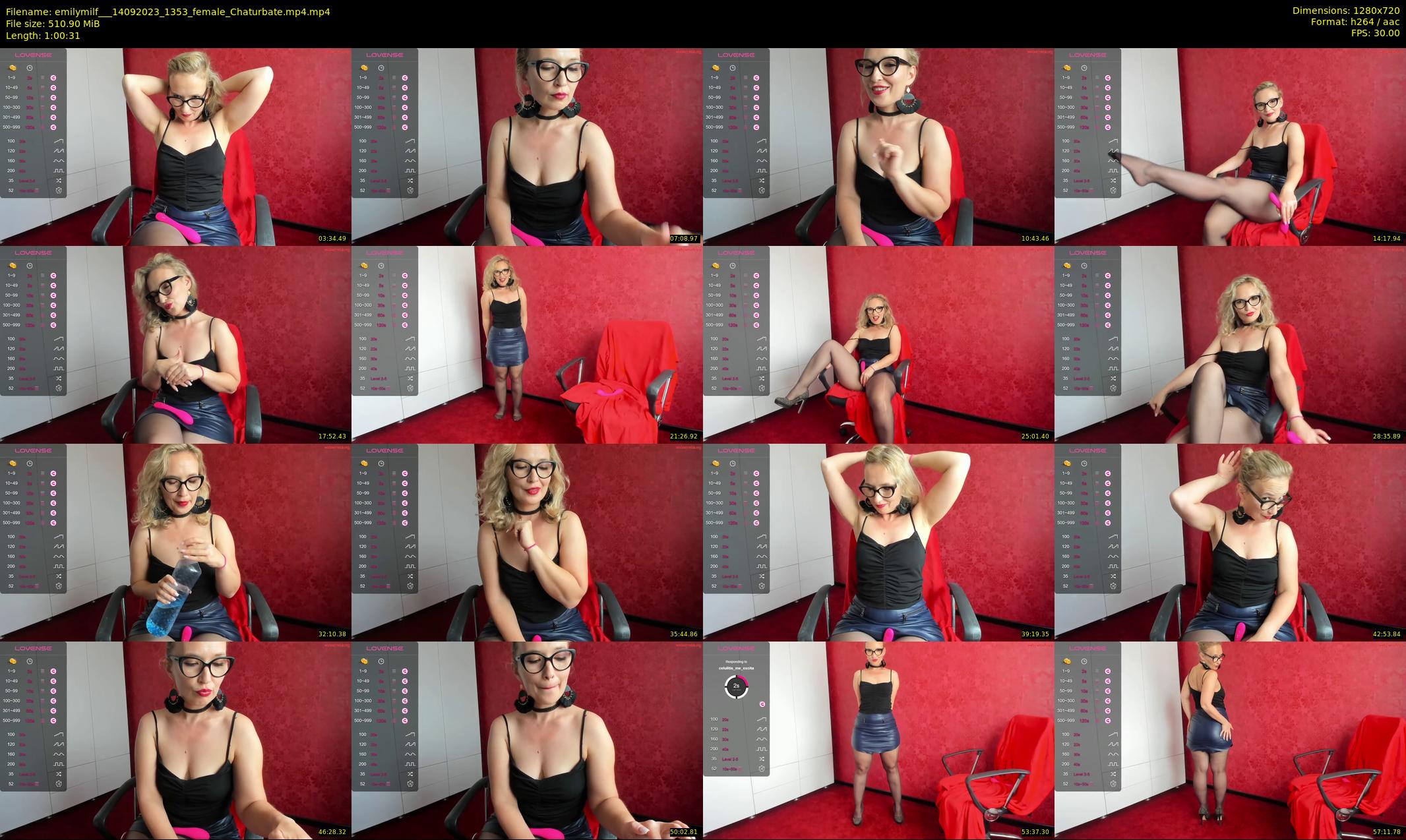emilymilf__ — 61 minute Chaturbate female cam show recording, 720p, Sep 14, 2023