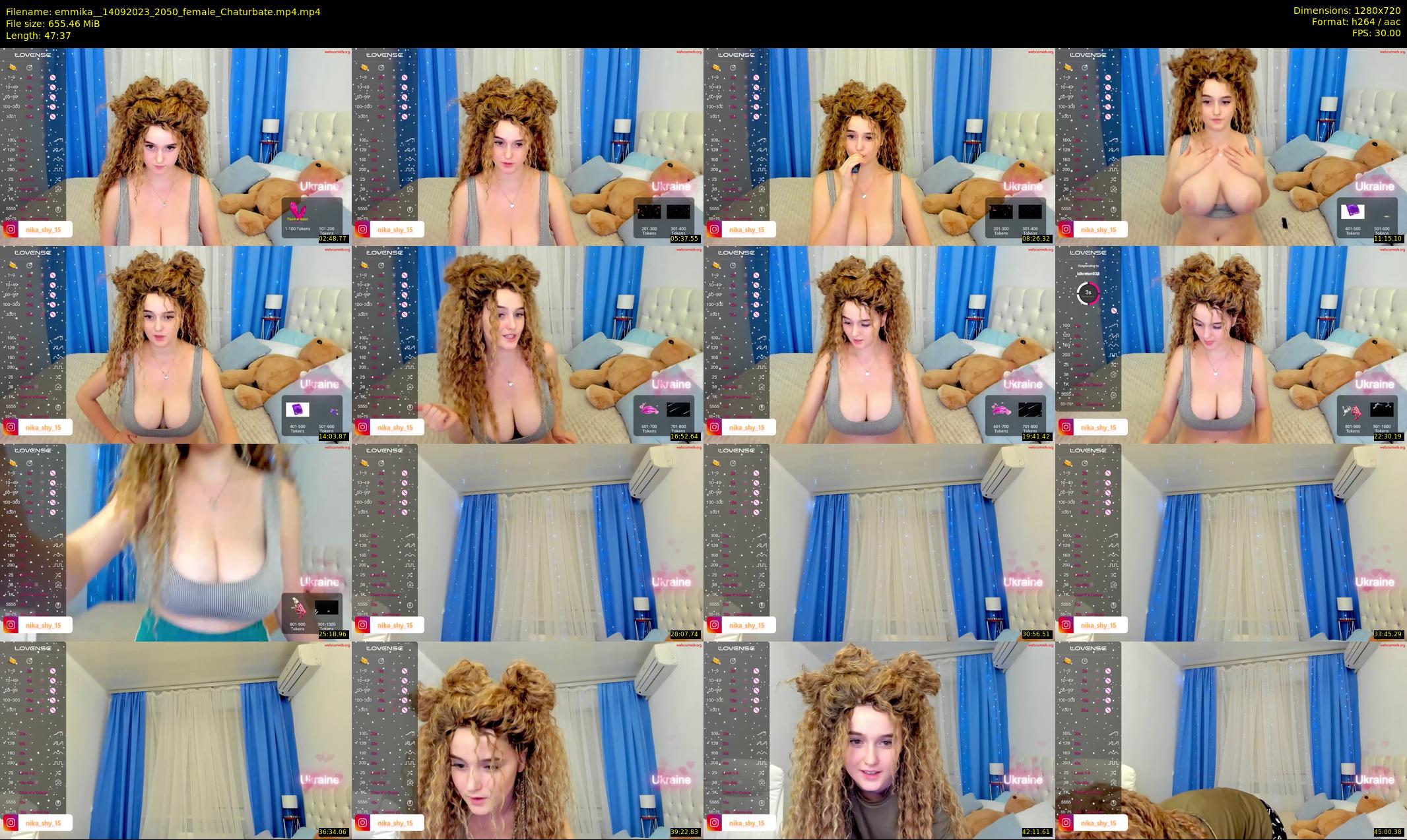 emmika_ — 48 minute Chaturbate female cam show recording, 720p, Sep 14, 2023