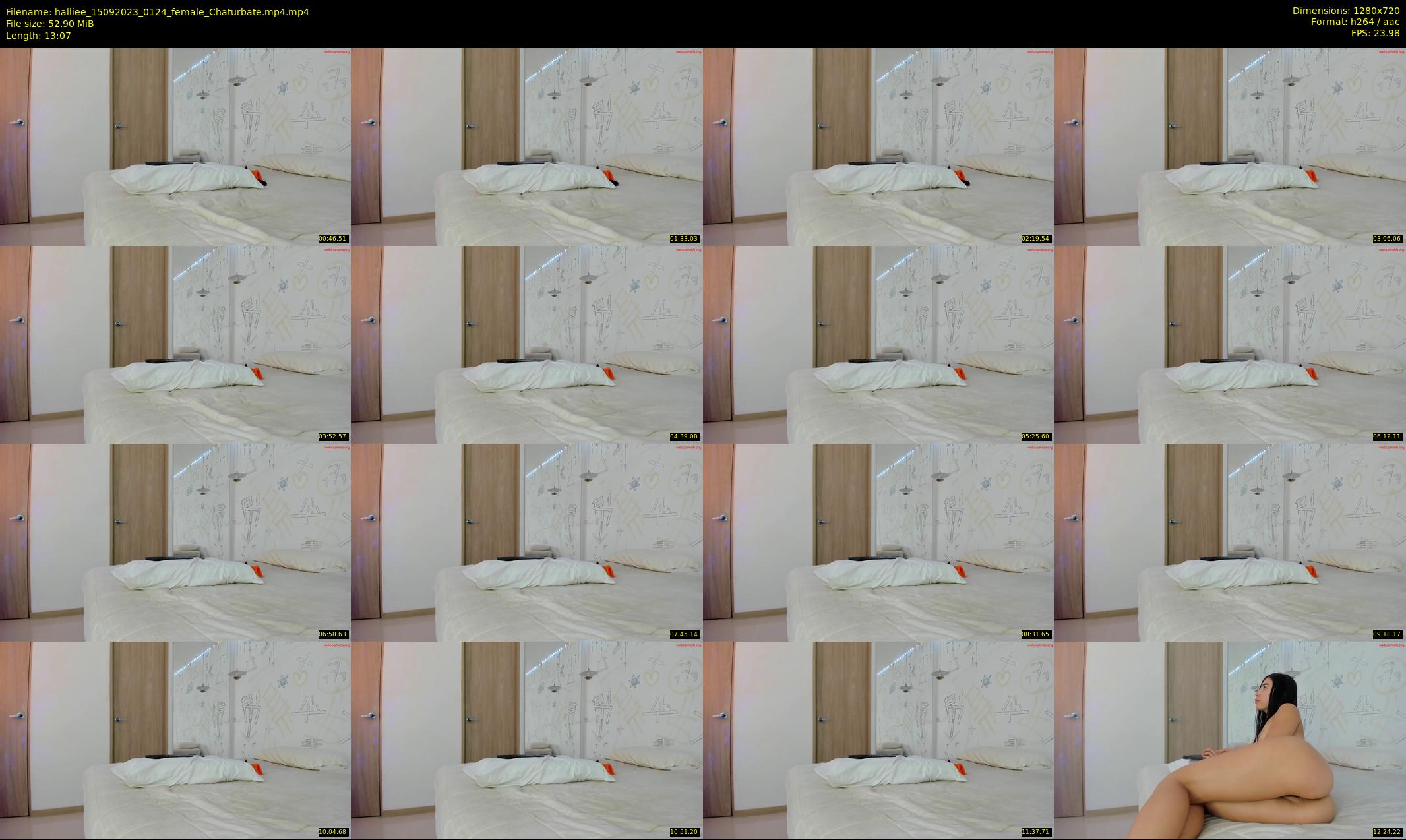 halliee — 14 minute Chaturbate couple cam show recording, 720p, Sep 15, 2023