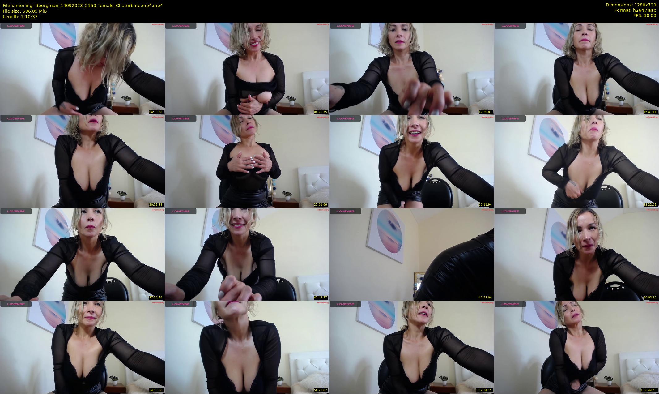 ingridbergman — 71 minute Chaturbate female cam show recording, 720p, Sep 14, 2023