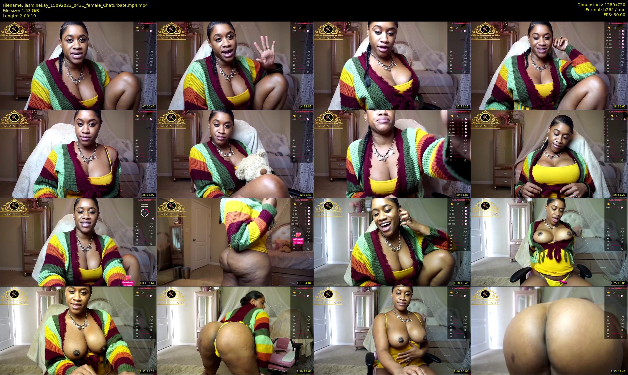 jasminekay — 121 minute Chaturbate female cam show recording, 720p, Sep 15, 2023