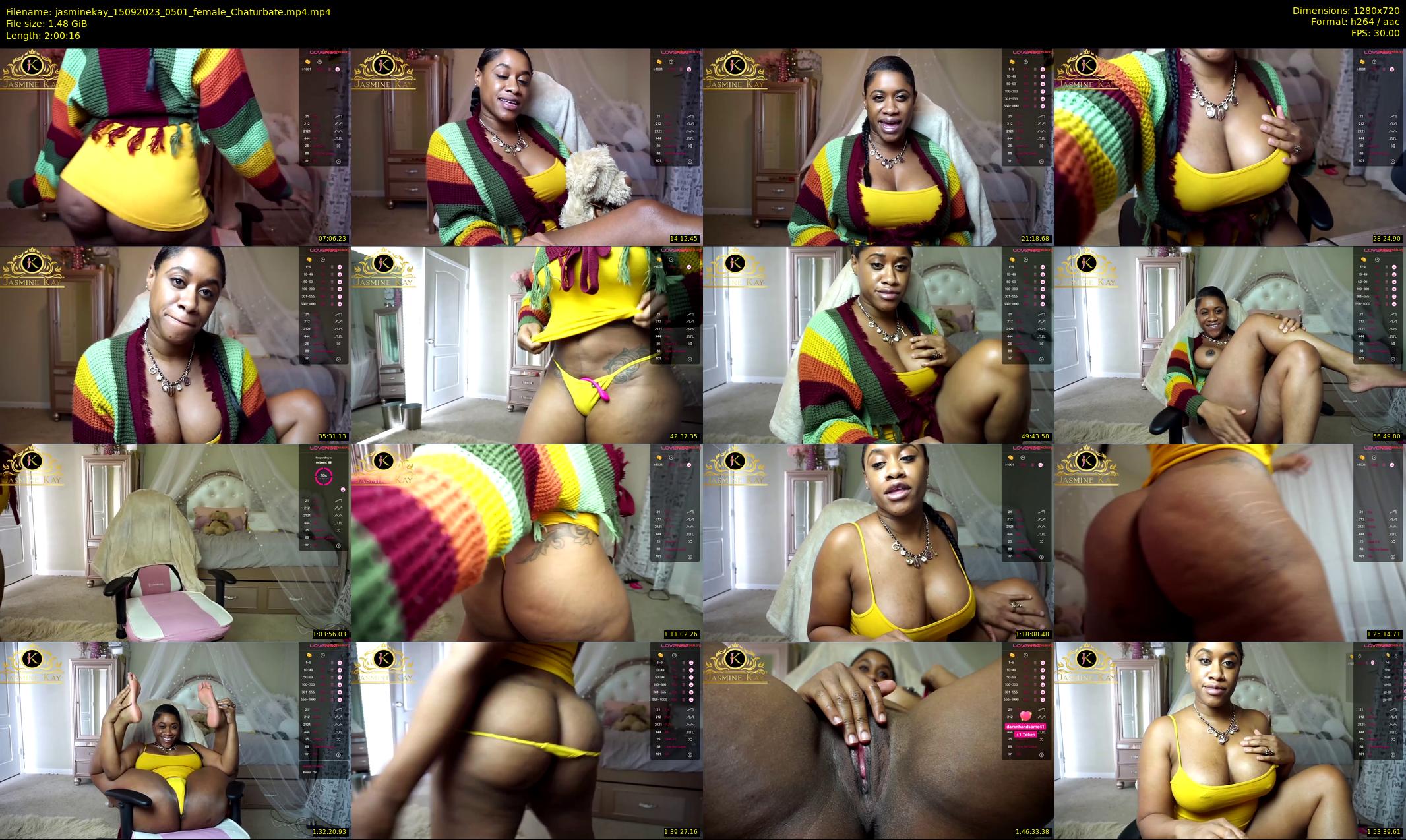 jasminekay — 121 minute Chaturbate female cam show recording, 720p, Sep 15, 2023