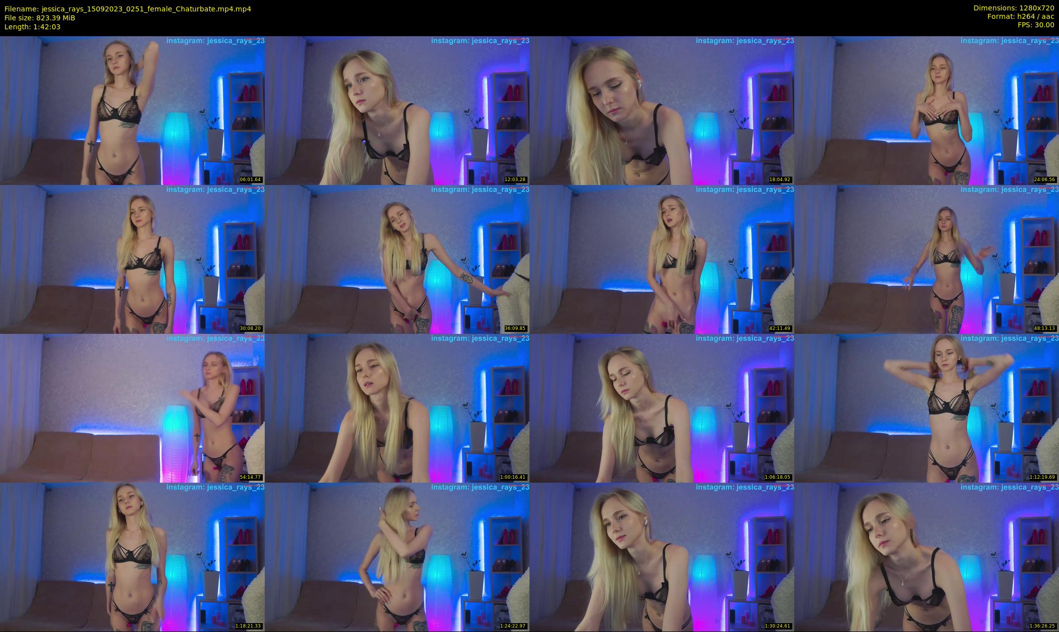 jessica_rays — 103 minute Chaturbate couple cam show recording, 720p, Sep 15, 2023