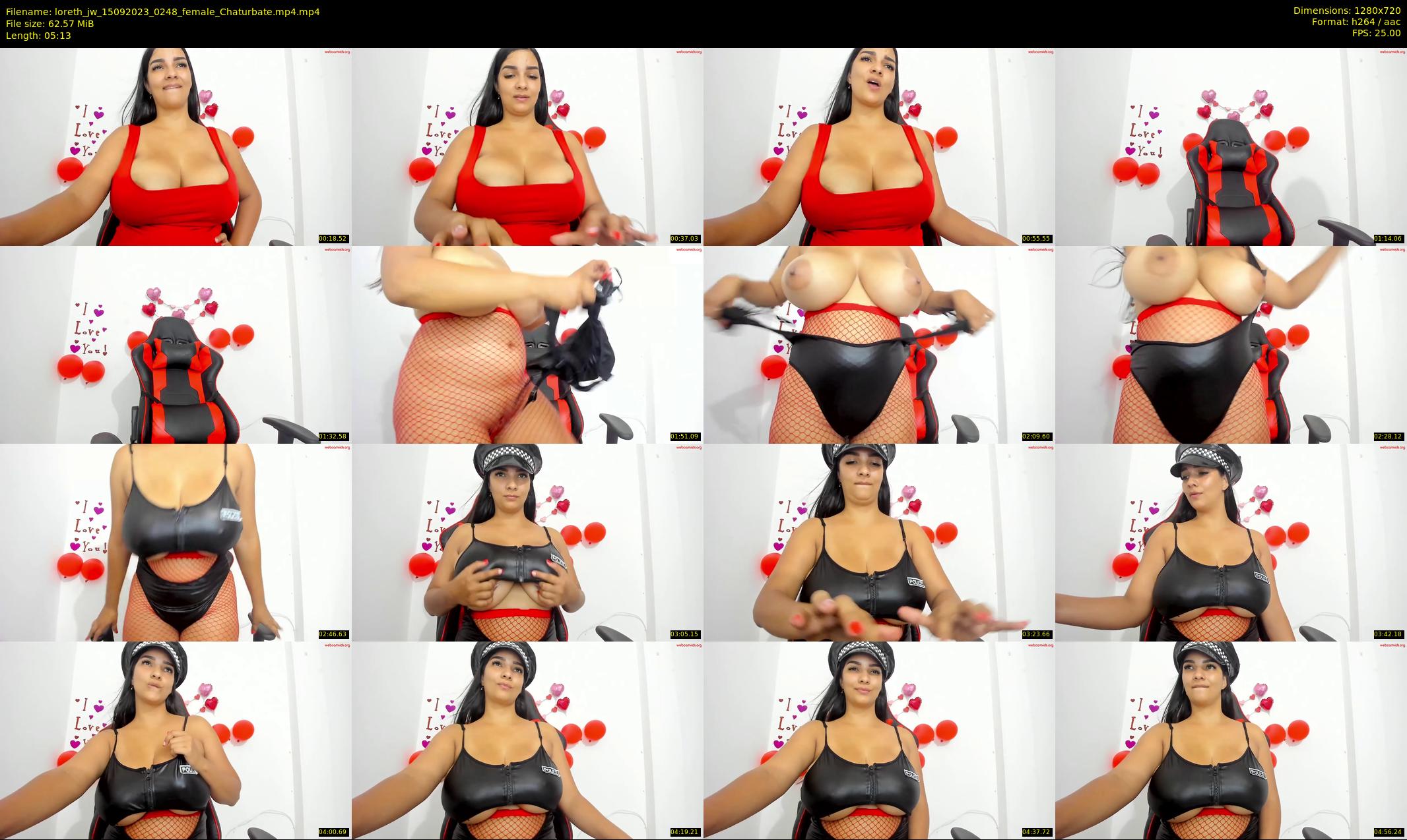 loreth_jw — 6 minute Chaturbate female cam show recording, 720p, Sep 15, 2023