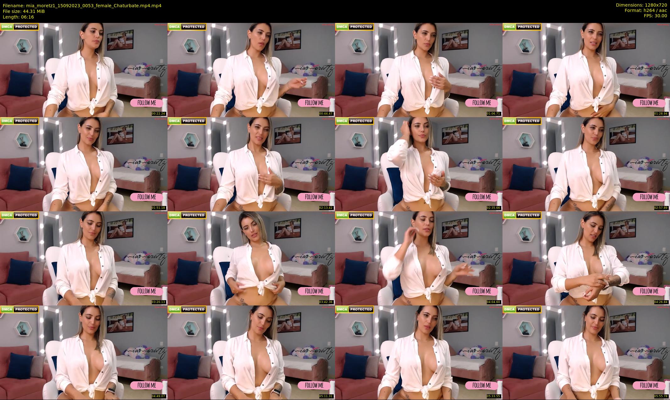mia_moretz1 — 7 minute Chaturbate female cam show recording, 720p, Sep 15, 2023