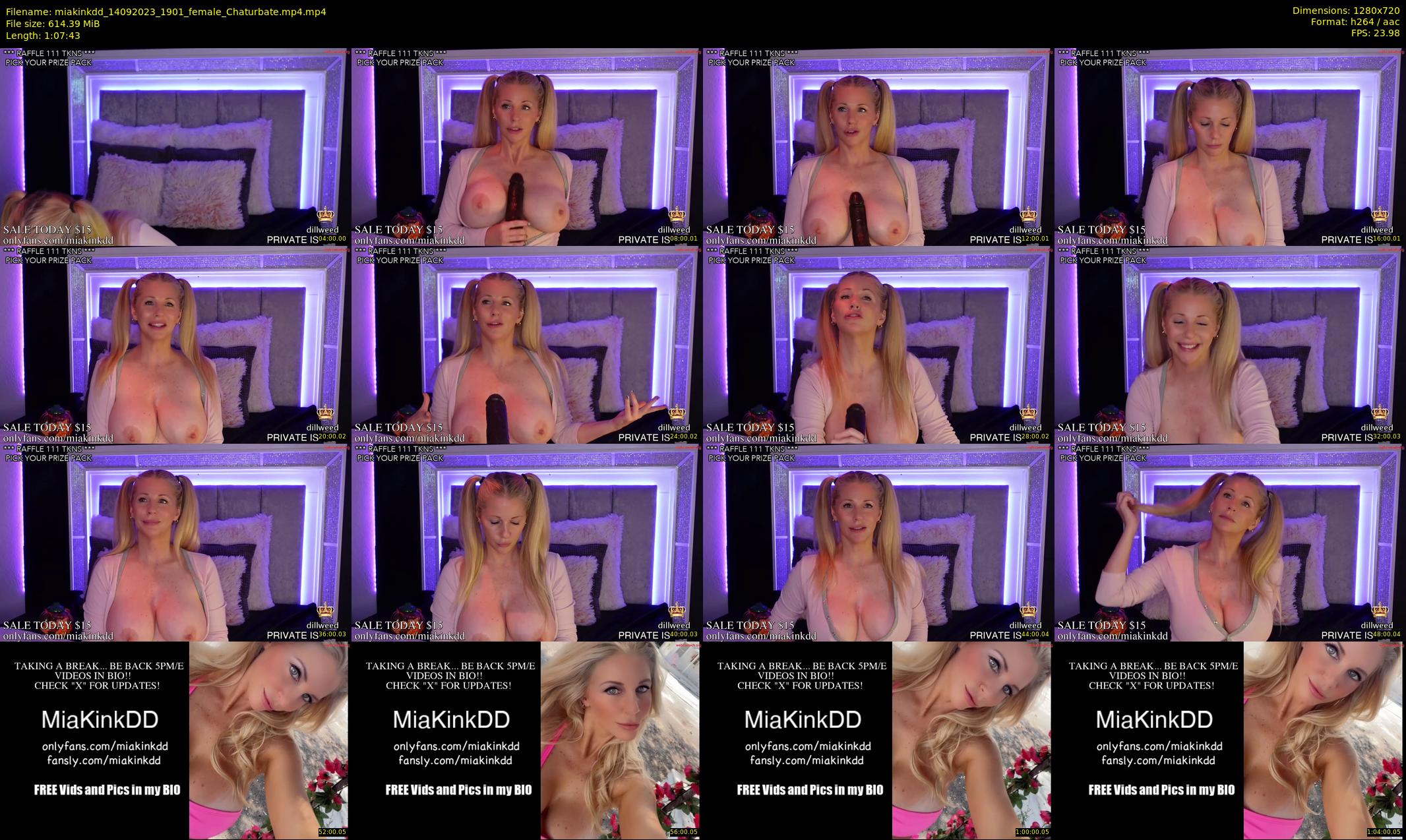 miakinkdd — 68 minute Chaturbate female cam show recording, 720p, Sep 14, 2023