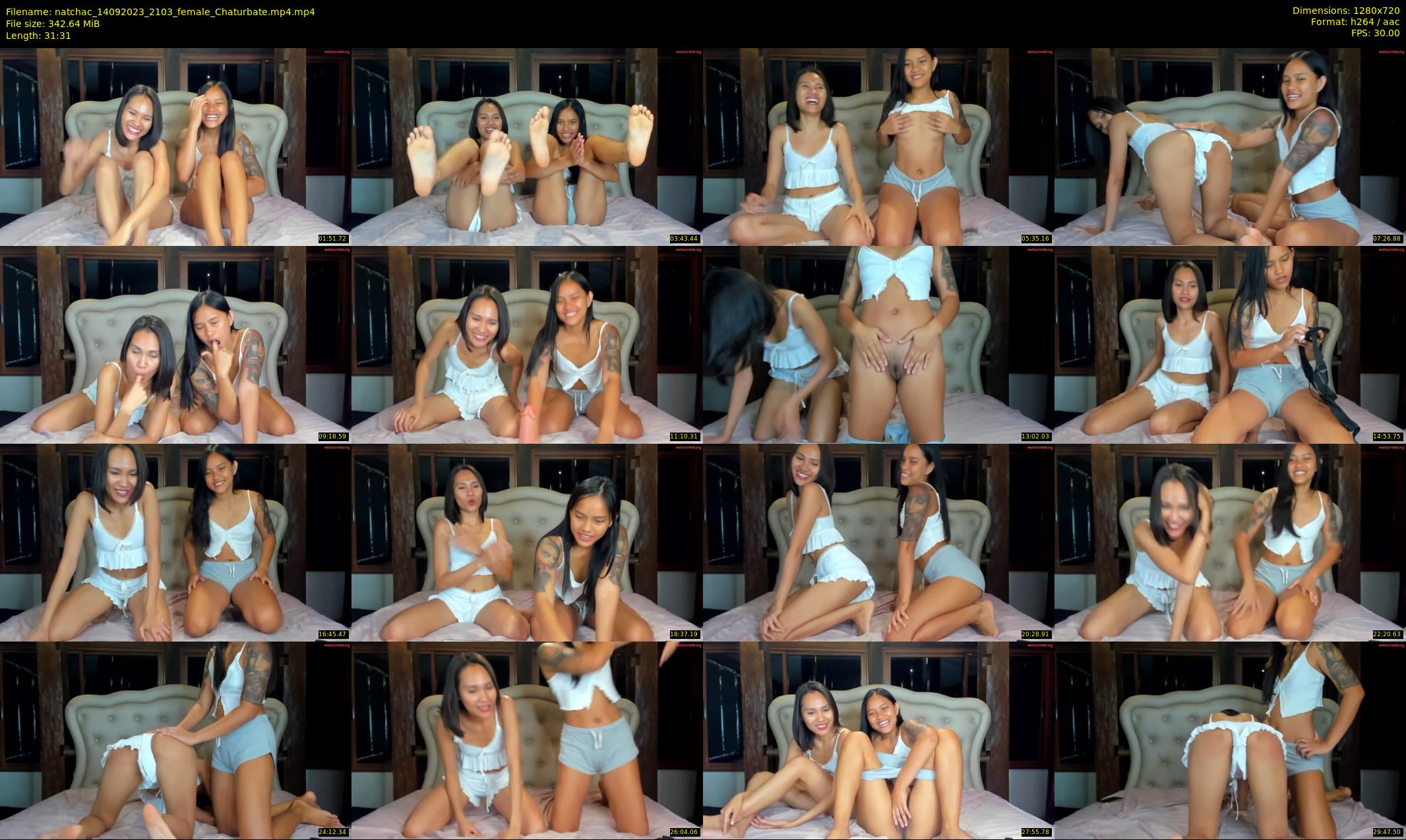 natchac — 32 minute Chaturbate female cam show recording, 720p, Sep 14, 2023