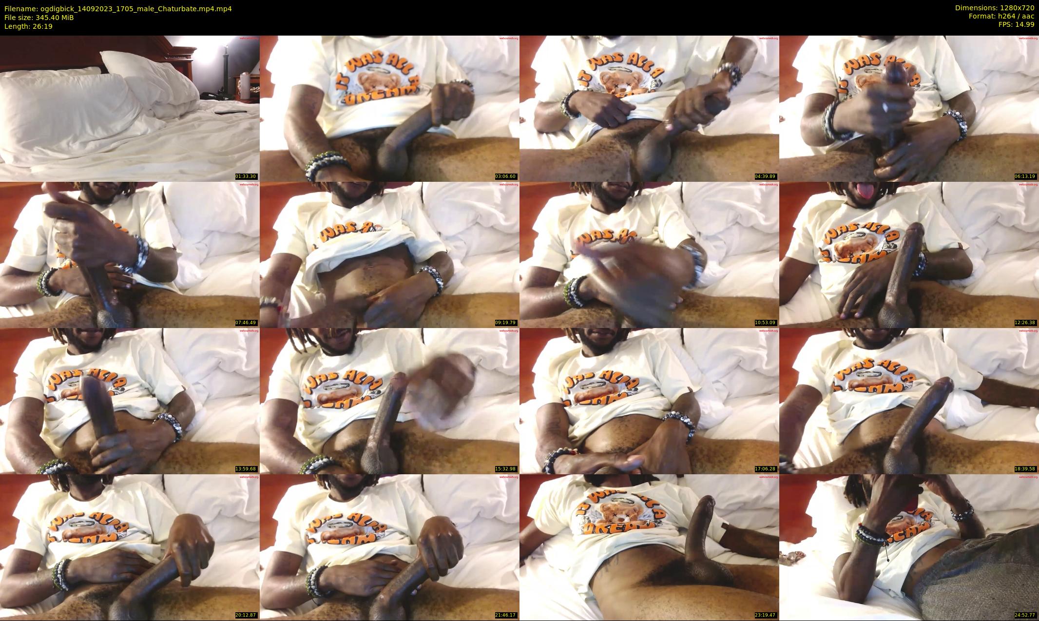 ogdigbick — 27 minute Chaturbate male cam show recording, 720p, Sep 14, 2023