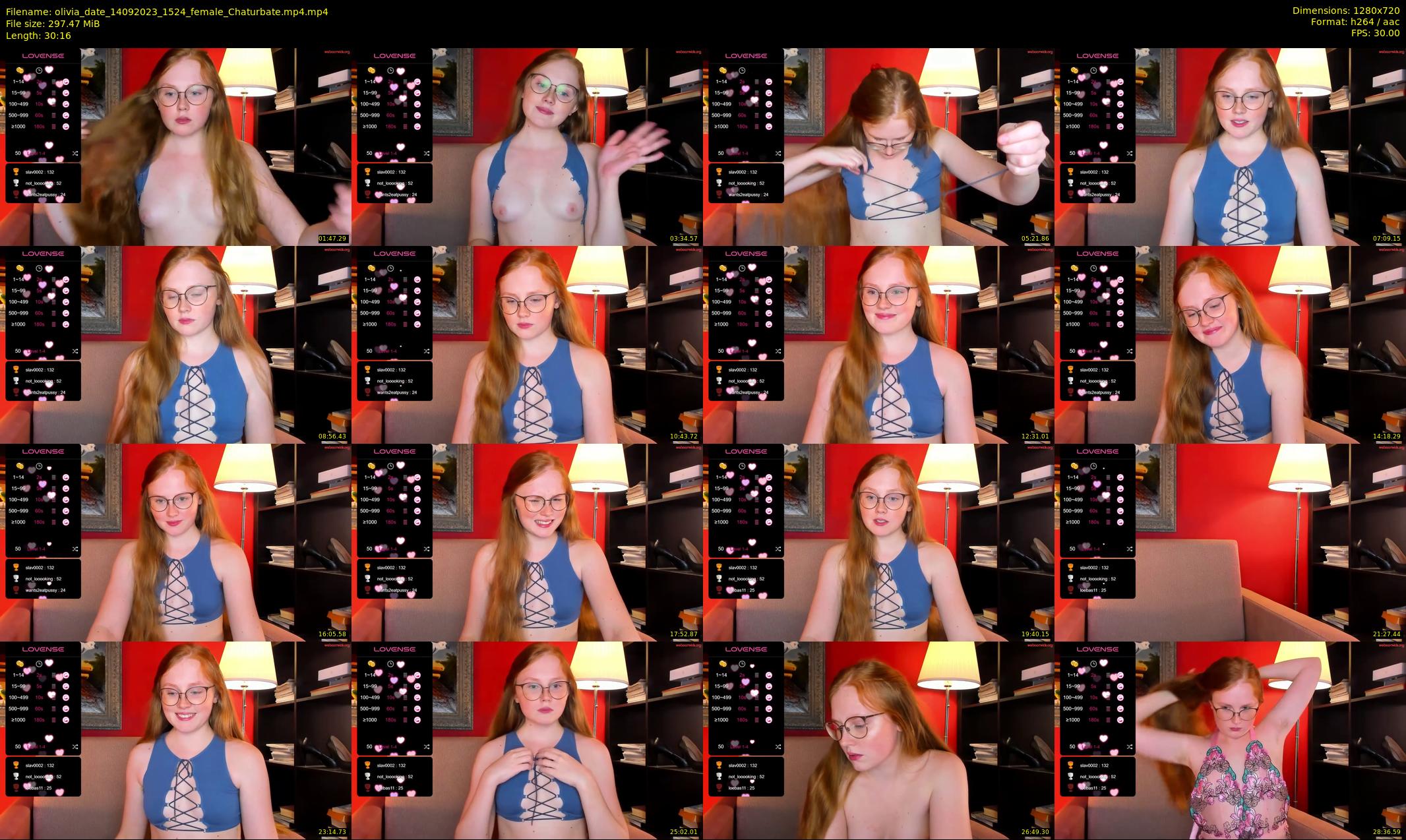 olivia_date — 31 minute Chaturbate female cam show recording, 720p, Sep 14, 2023