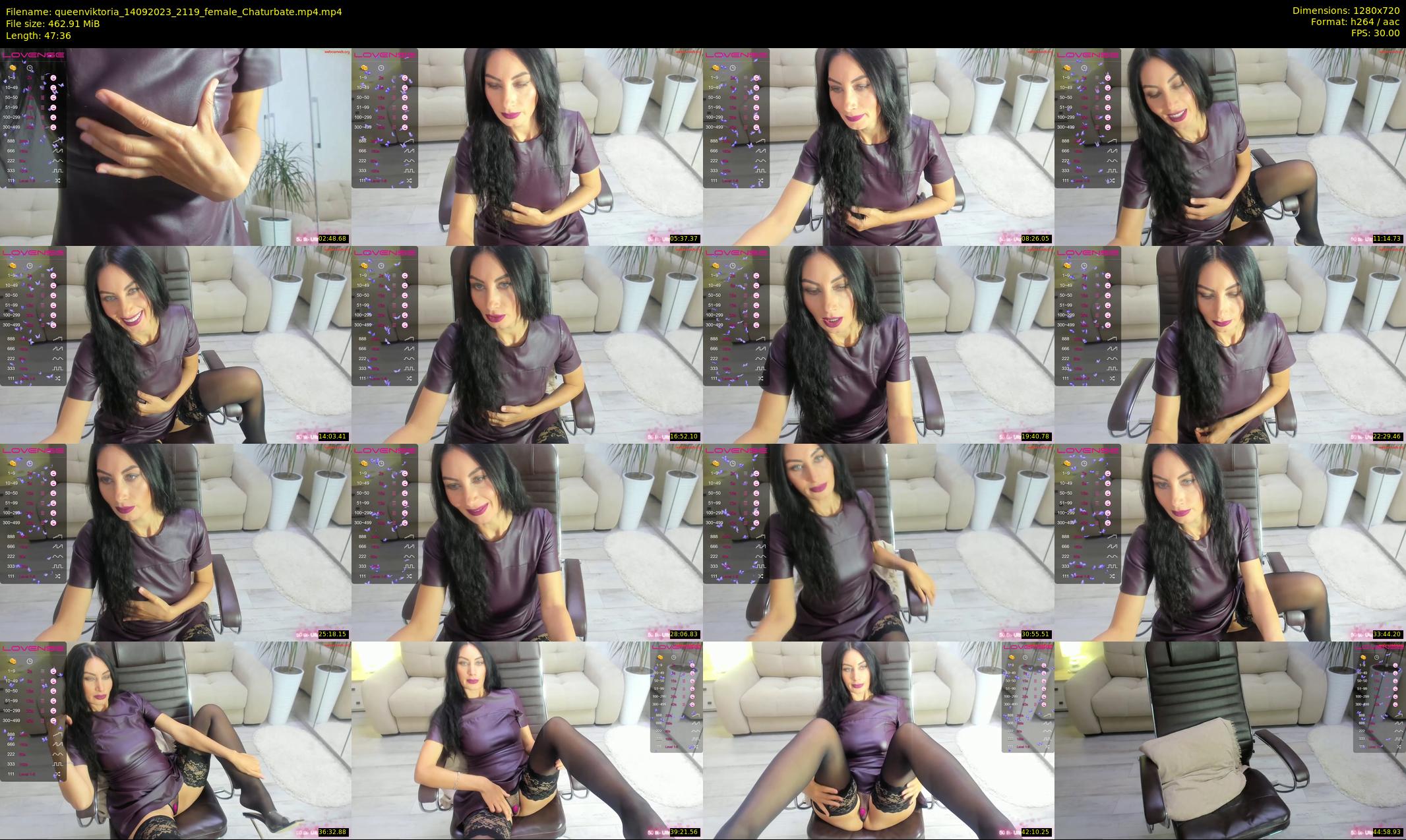 queenviktoria — 48 minute Chaturbate female cam show recording, 720p, Sep 14, 2023