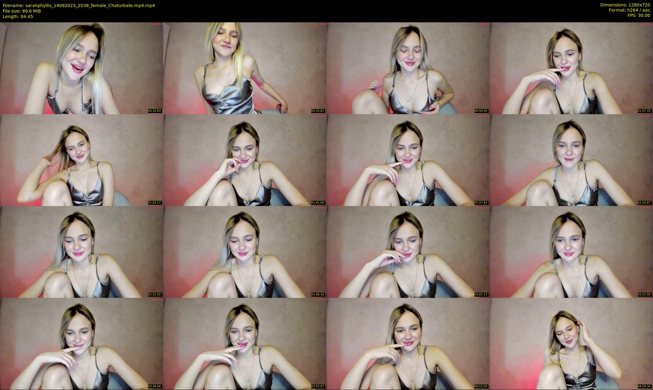 sarahphyllis — 5 minute Chaturbate female cam show recording, 720p, Sep 14, 2023