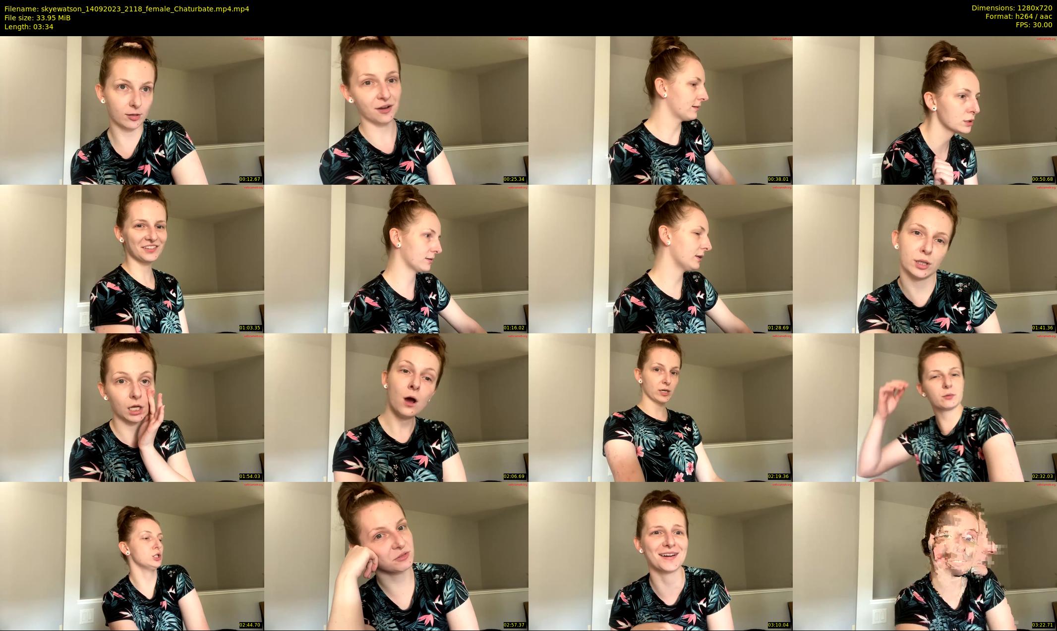 skyewatson — 4 minute Chaturbate female cam show recording, 720p, Sep 14, 2023