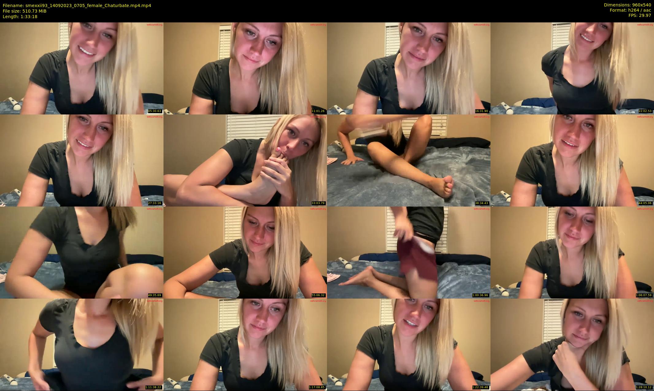 smexxii93 — 94 minute Chaturbate female cam show recording, 480p, Sep 14, 2023