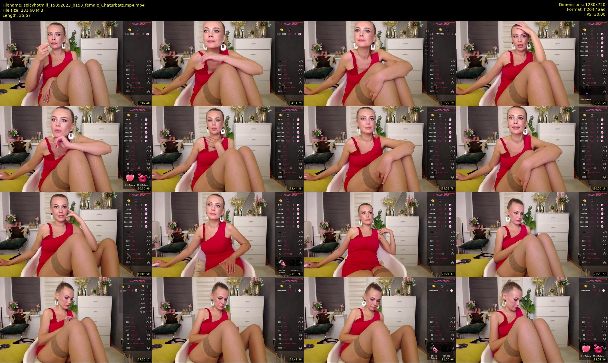 spicyhotmilf — 36 minute Chaturbate female cam show recording, 720p, Sep 15, 2023