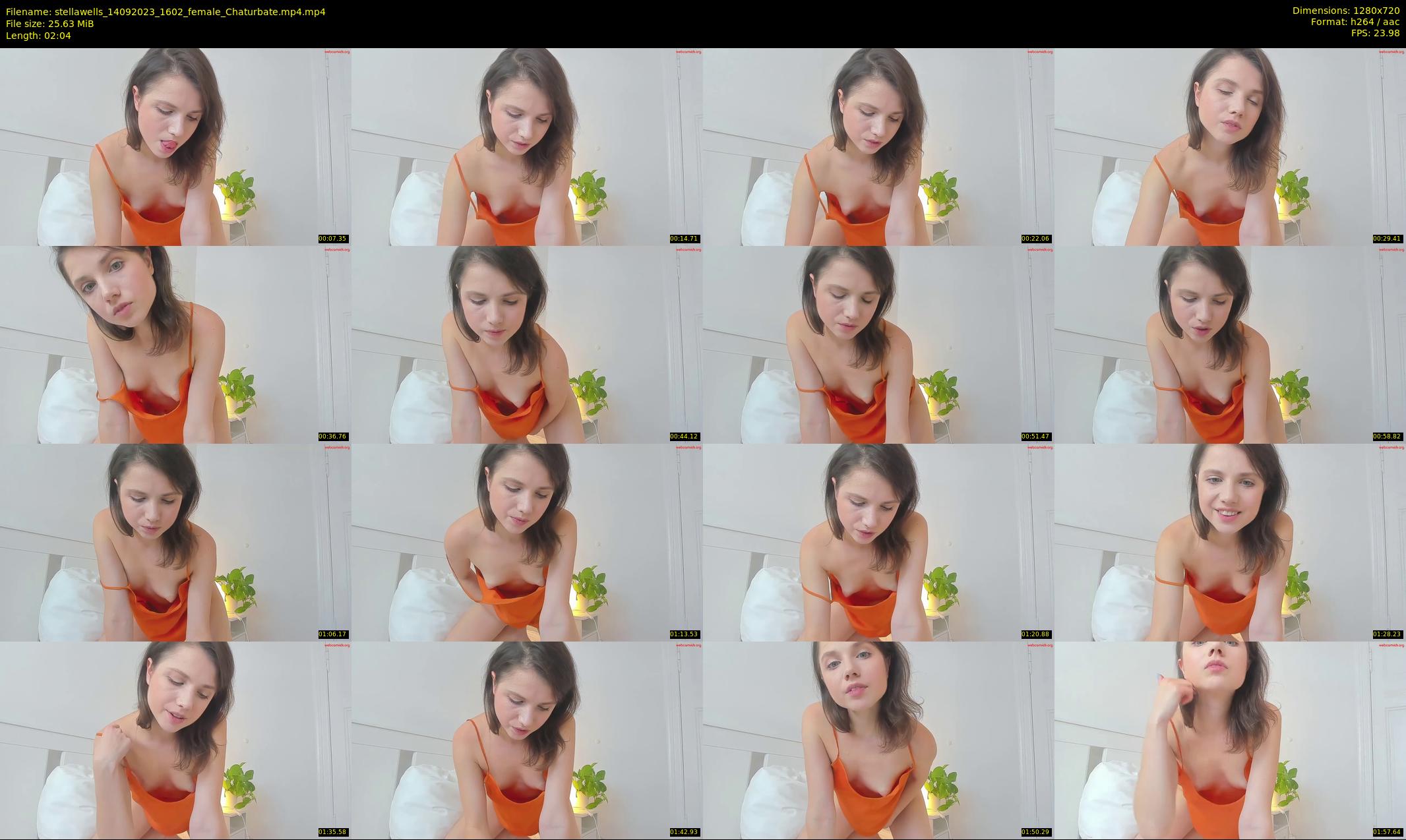 stellawells — 3 minute Chaturbate female cam show recording, 720p, Sep 14, 2023