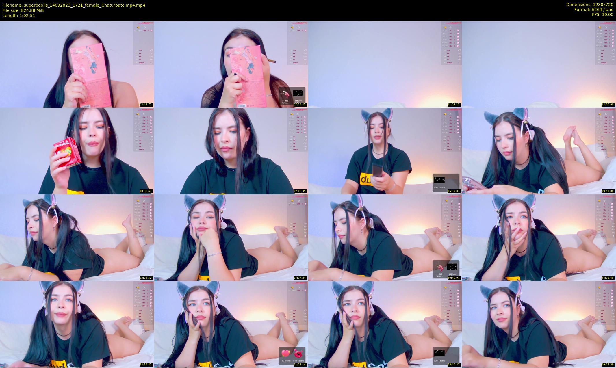 superbdolls — 63 minute Chaturbate couple cam show recording, 720p, Sep 14, 2023