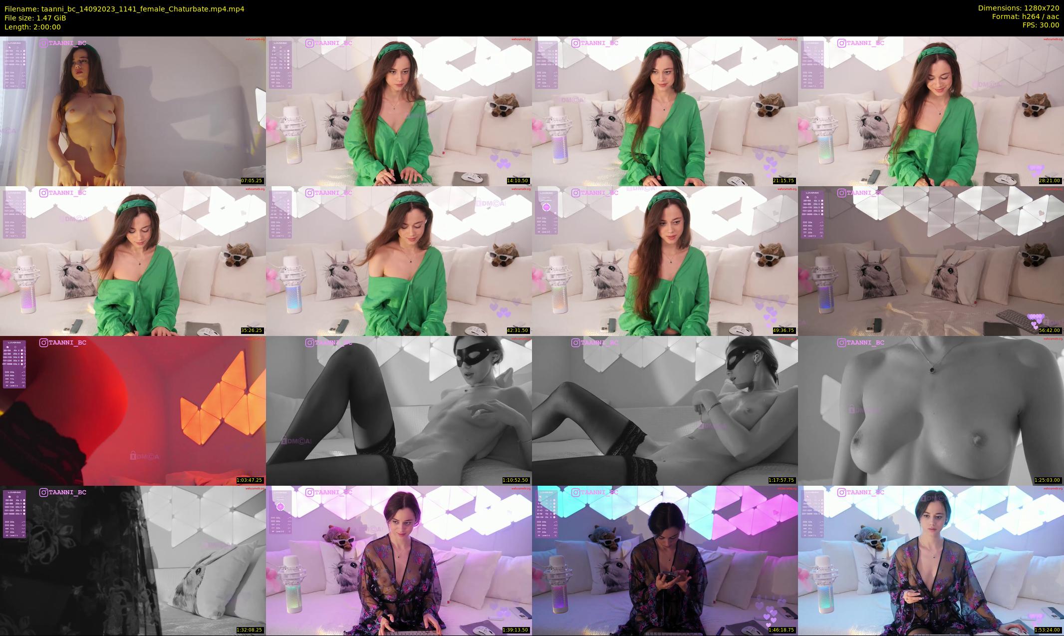 taanni_bc — 120 minute Chaturbate female cam show recording, 720p, Sep 14, 2023