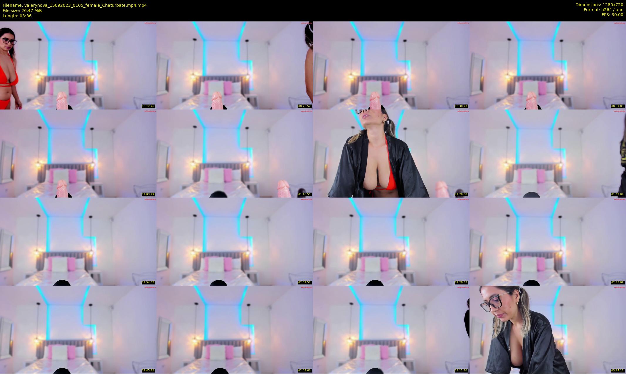 valerynova — 4 minute Chaturbate female cam show recording, 720p, Sep 15, 2023