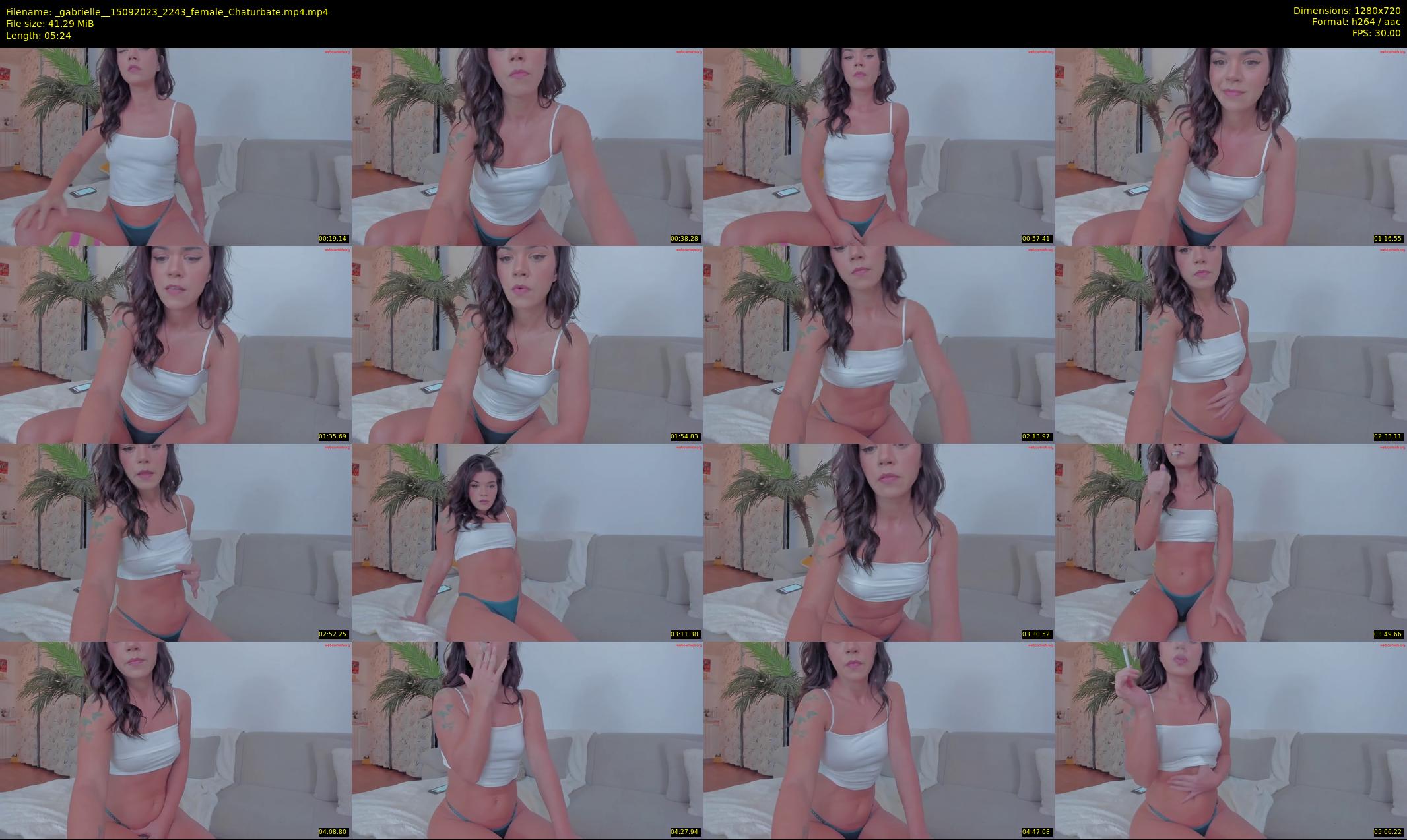 _gabrielle_ — 6 minute Chaturbate female cam show recording, 720p, Sep 15, 2023