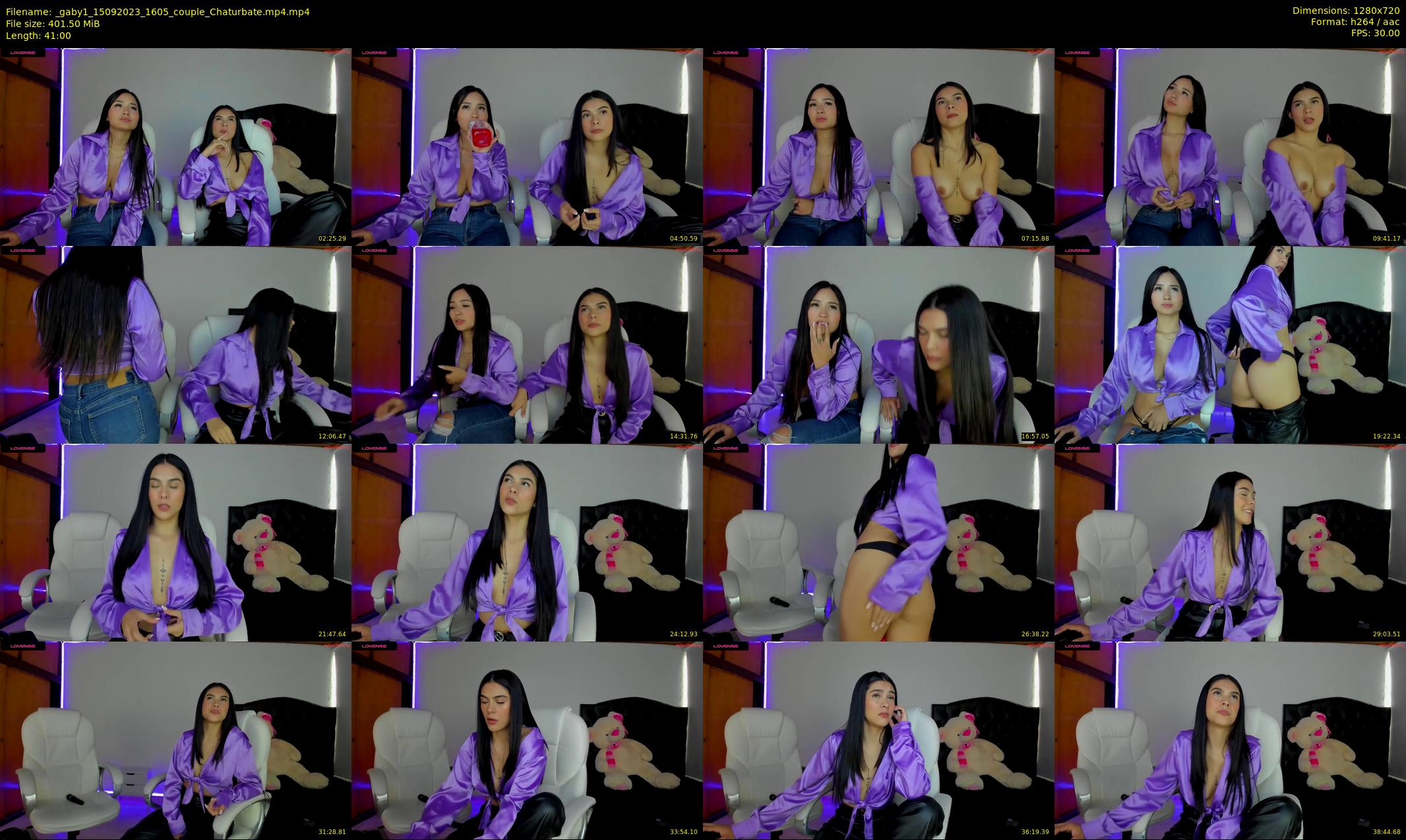 _gaby1 — 41 minute Chaturbate female cam show recording, 720p, Sep 15, 2023