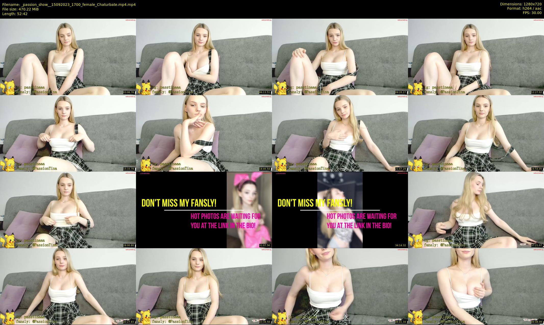 _passion_show_ — 53 minute Chaturbate couple cam show recording, 720p, Sep 15, 2023