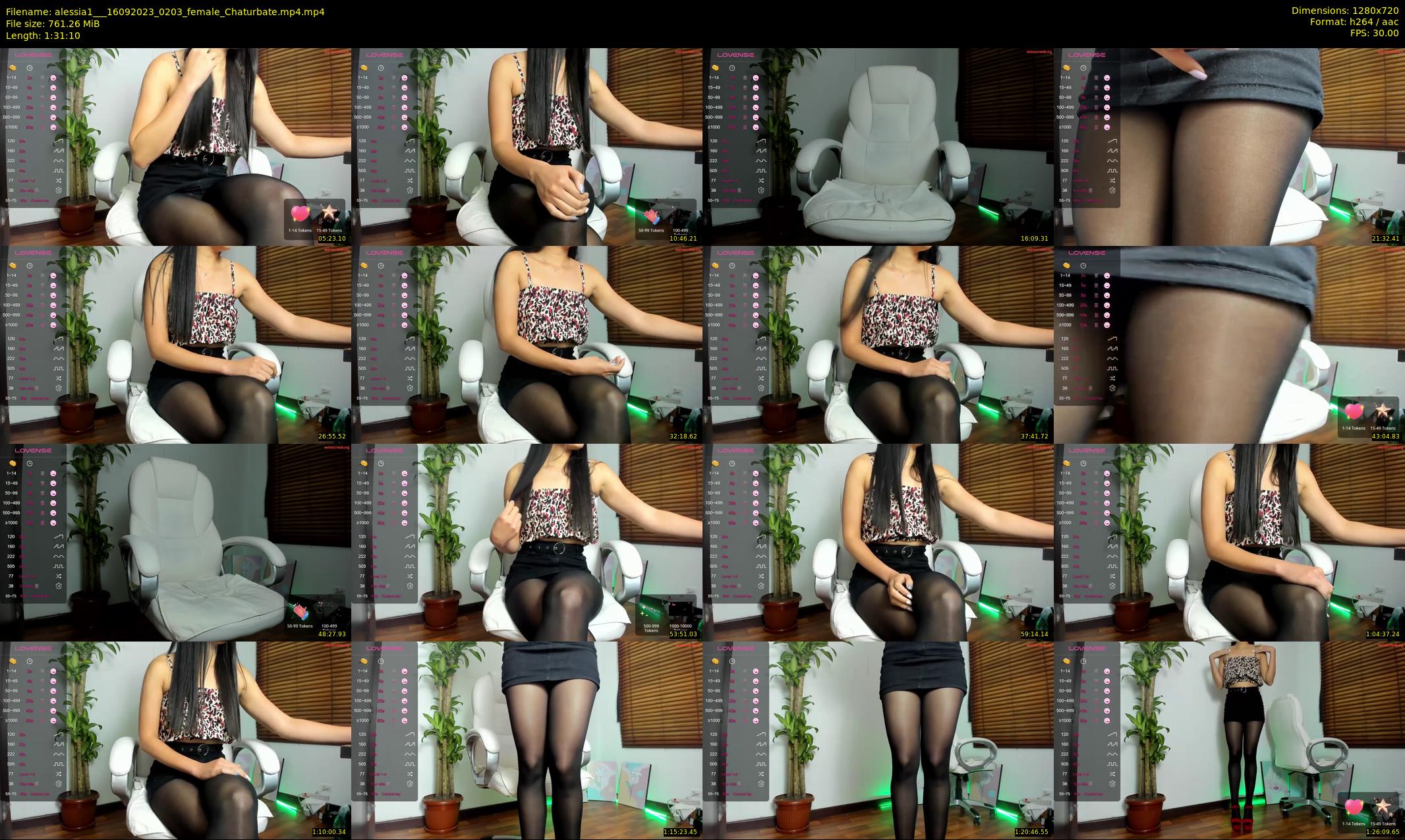 alessia1__ — 92 minute Chaturbate female cam show recording, 720p, Sep 16, 2023