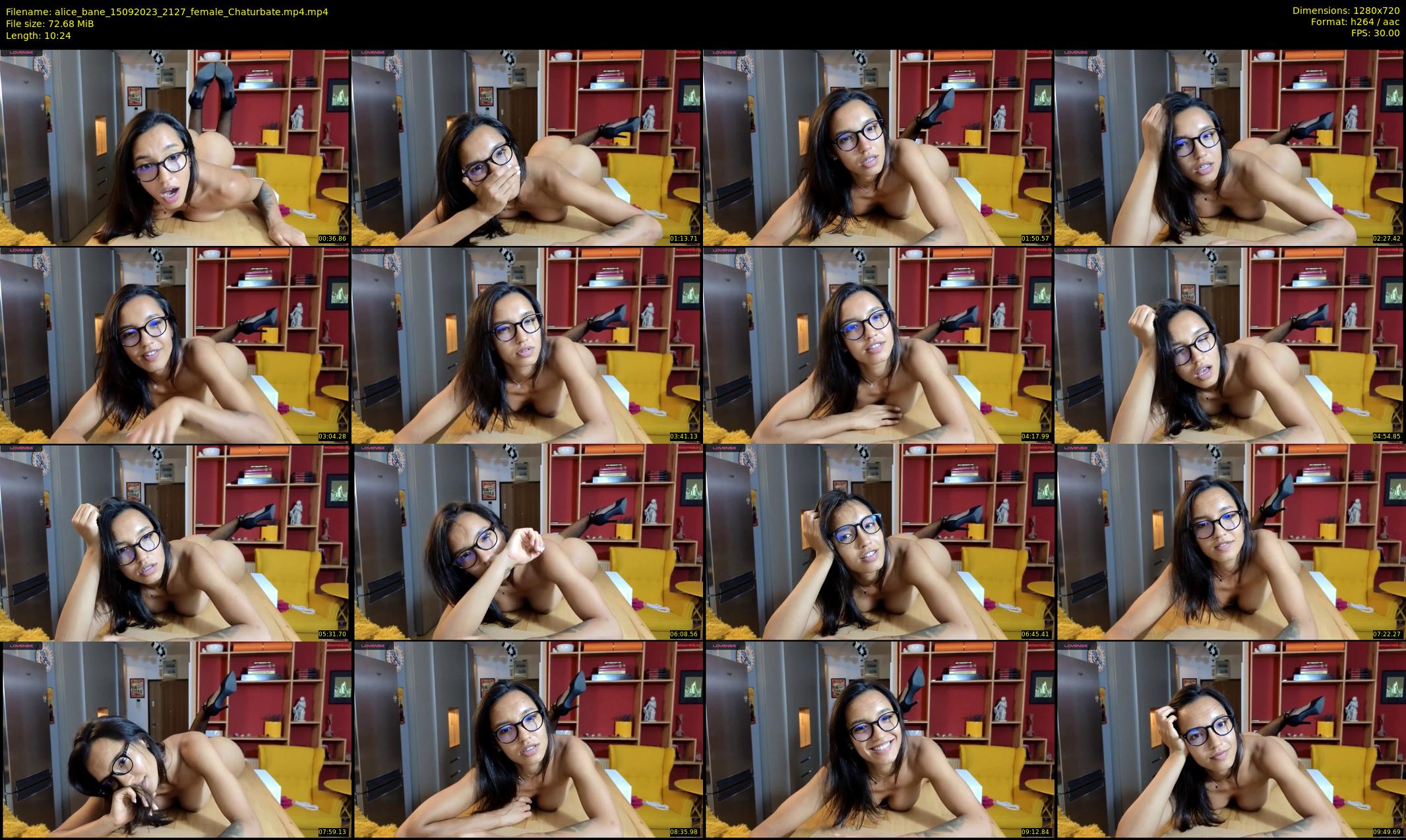 alice_bane — 11 minute Chaturbate female cam show recording, 720p, Sep 15, 2023